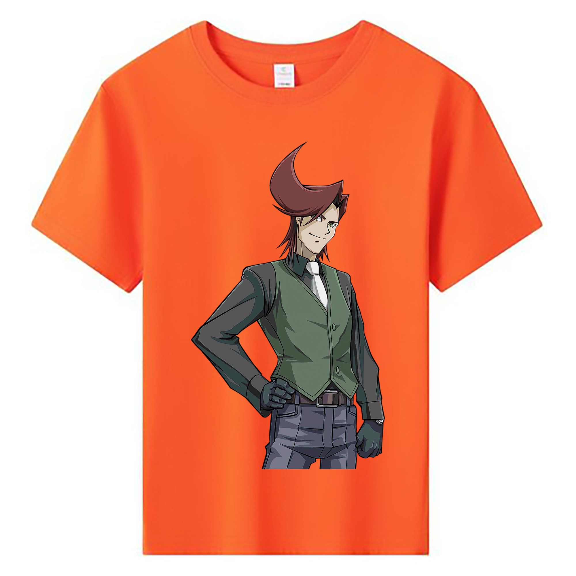 （画像用） 遊☆戯☆王 Yu-Gi-Oh! 綿100％キッズTシャツ（フロントプリント）