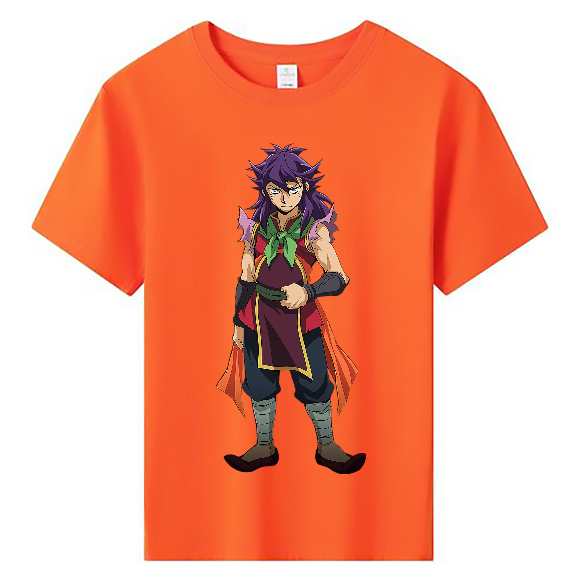 （画像用） 遊☆戯☆王 Yu-Gi-Oh! 綿100％キッズTシャツ（フロントプリント）