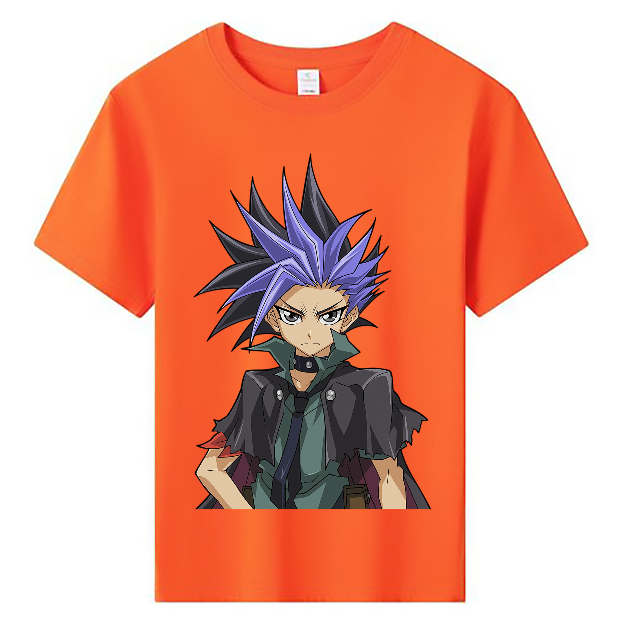 （画像用） 遊☆戯☆王 Yu-Gi-Oh! 綿100％キッズTシャツ（フロントプリント）