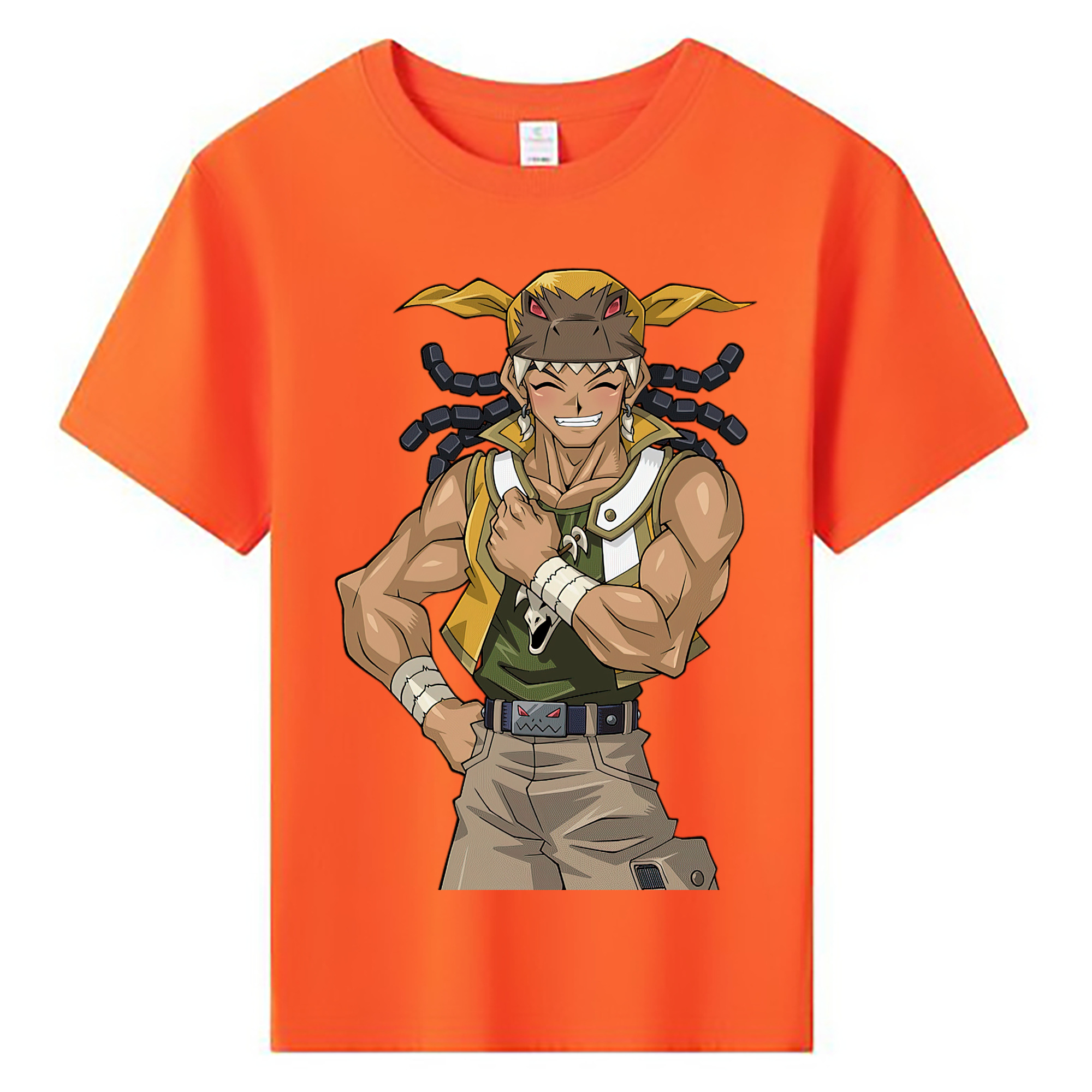 （画像用） 遊☆戯☆王 Yu-Gi-Oh! 綿100％キッズTシャツ（フロントプリント）