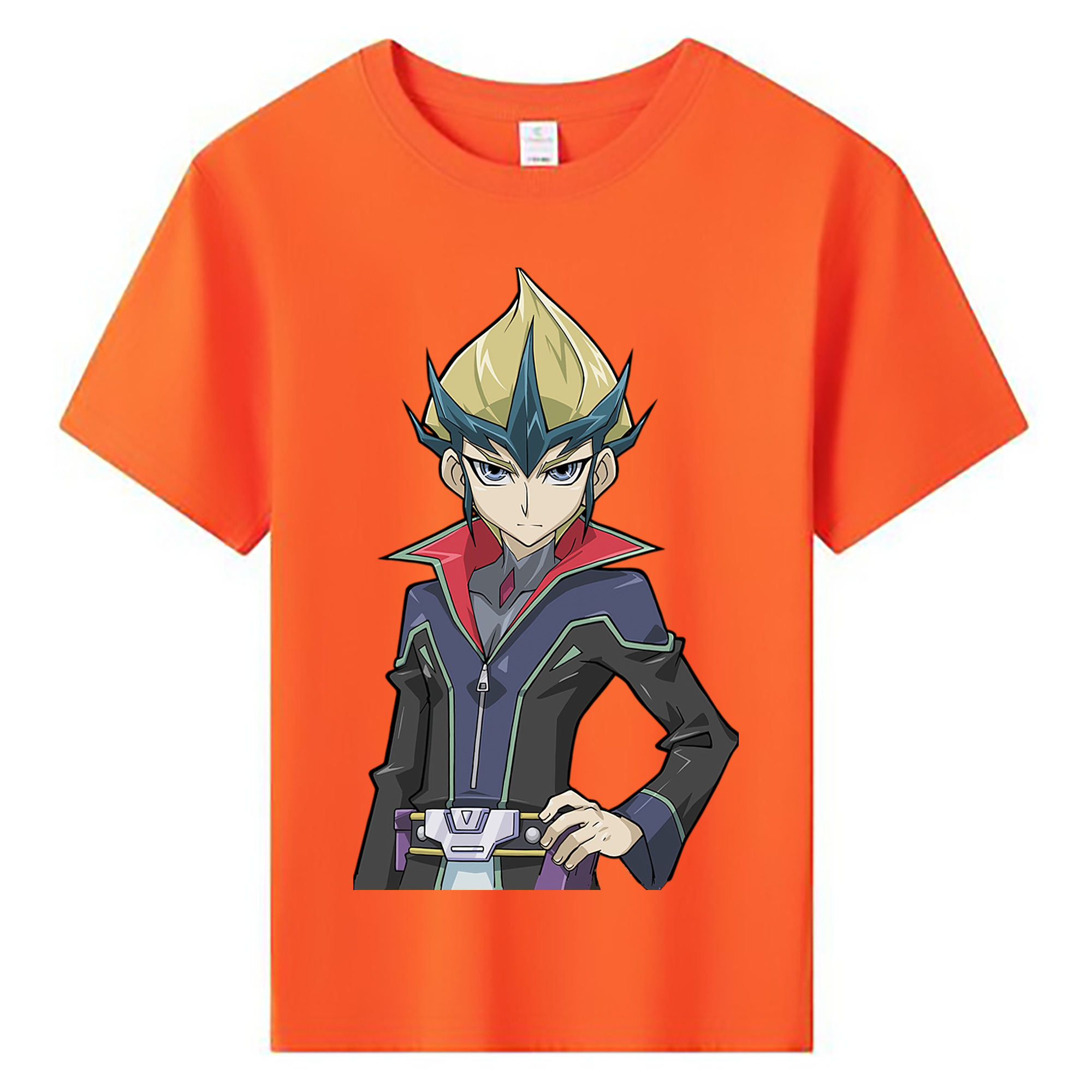 （画像用） 遊☆戯☆王 Yu-Gi-Oh! 綿100％キッズTシャツ（フロントプリント）