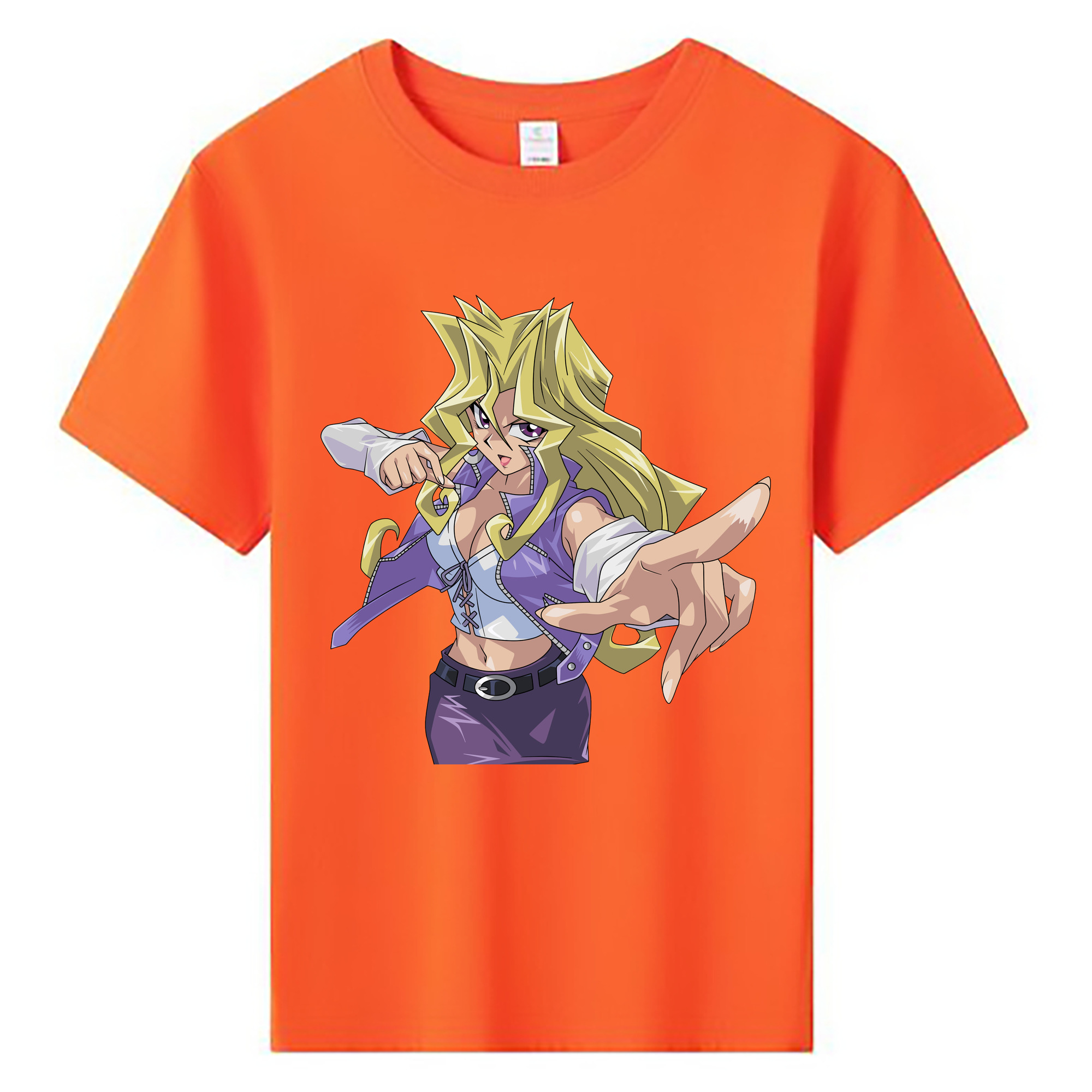 （画像用） 遊☆戯☆王 Yu-Gi-Oh! 綿100％キッズTシャツ（フロントプリント）