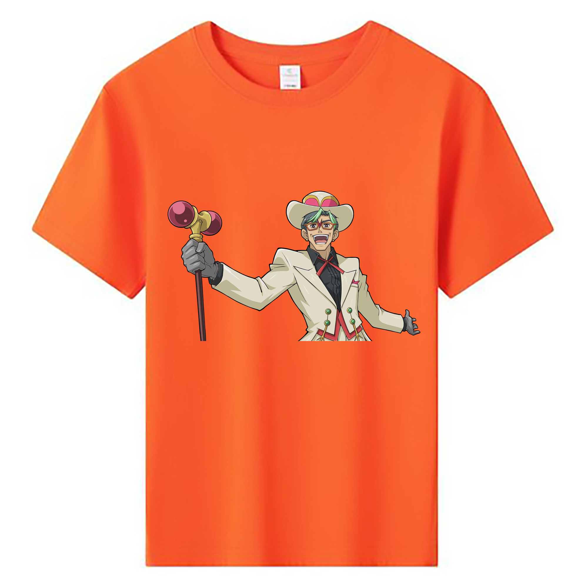 （画像用） 遊☆戯☆王 Yu-Gi-Oh! 綿100％キッズTシャツ（フロントプリント）