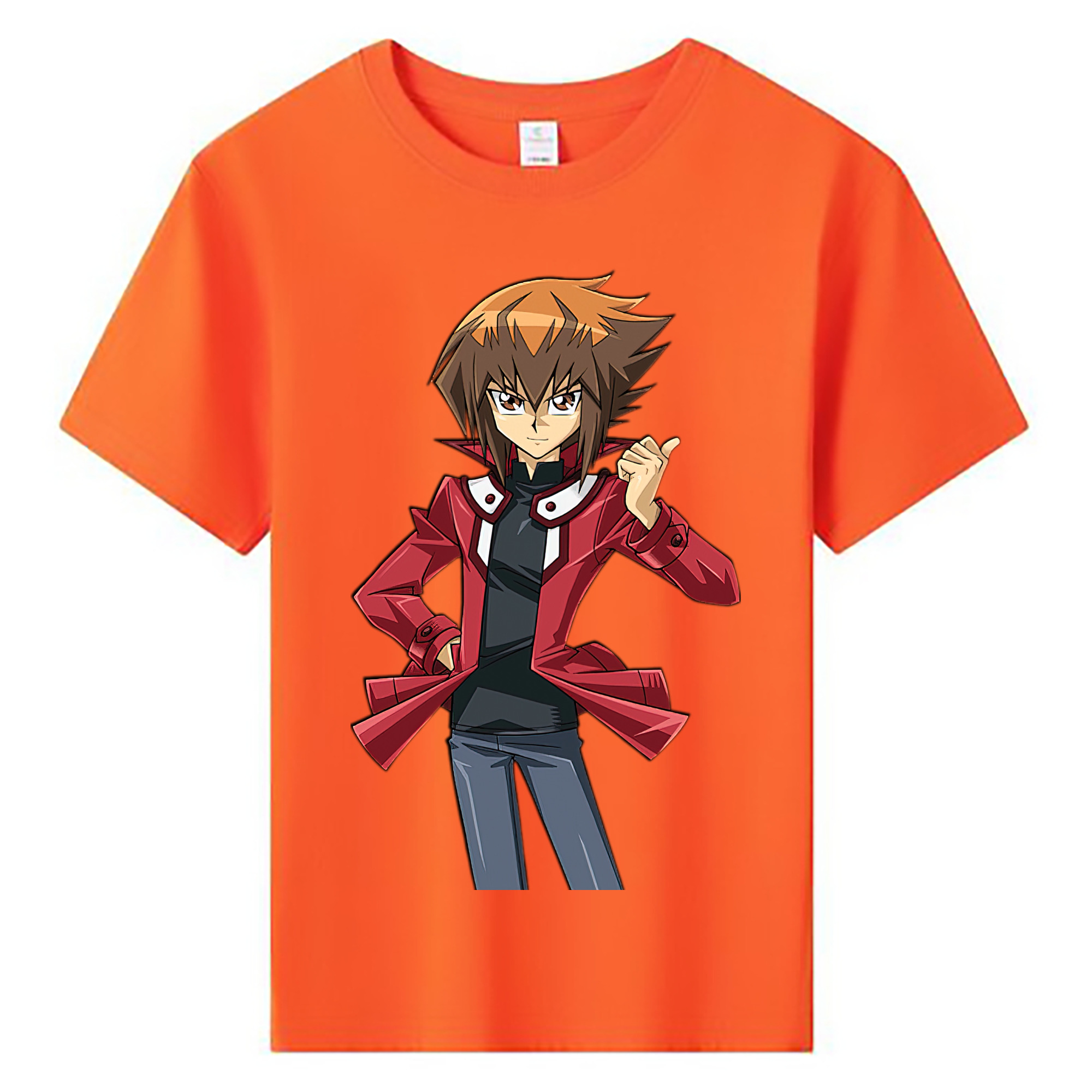 （画像用） 遊☆戯☆王 Yu-Gi-Oh! 綿100％キッズTシャツ（フロントプリント）