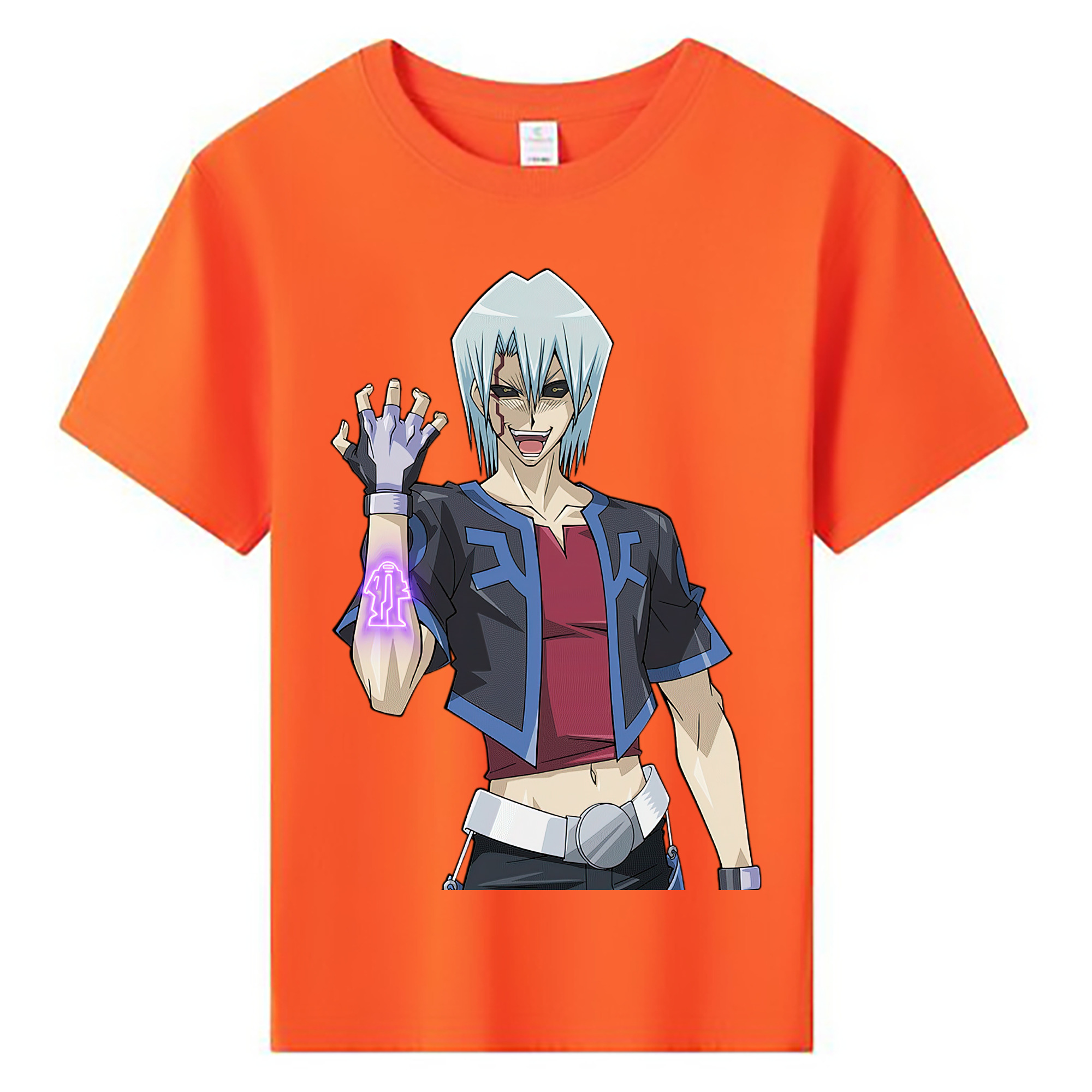 （画像用） 遊☆戯☆王 Yu-Gi-Oh! 綿100％キッズTシャツ（フロントプリント）