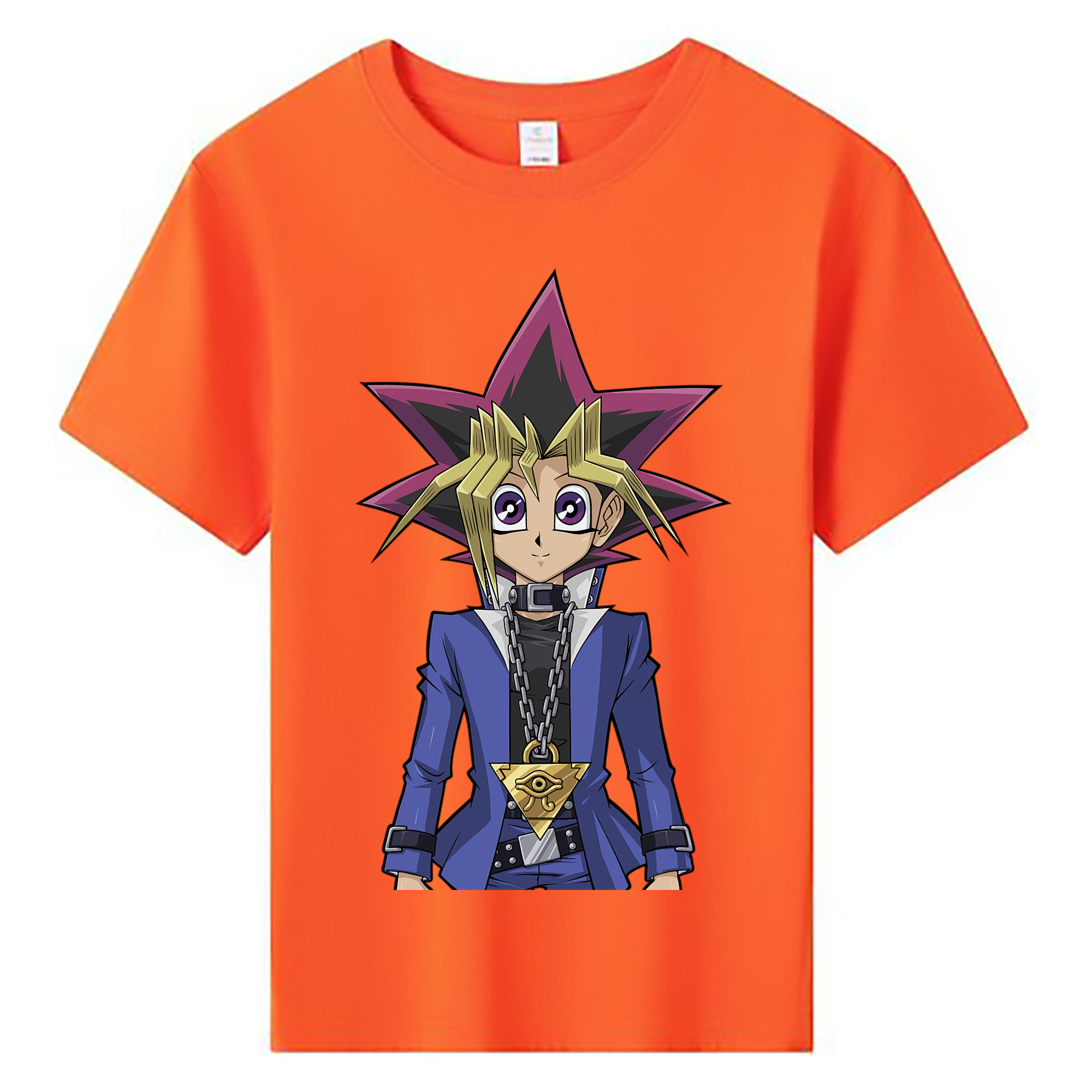 （画像用） 遊☆戯☆王 Yu-Gi-Oh! 綿100％キッズTシャツ（フロントプリント）