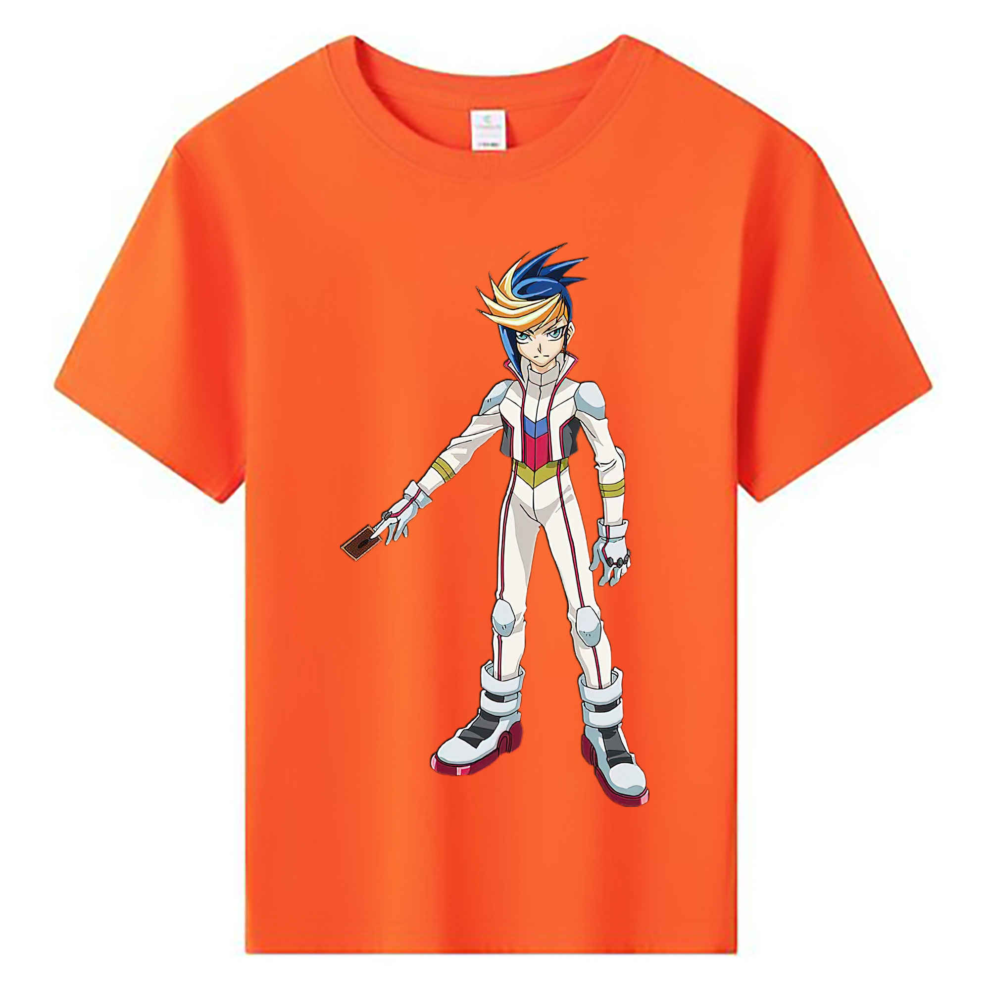 （画像用） 遊☆戯☆王 Yu-Gi-Oh! 綿100％キッズTシャツ（フロントプリント）