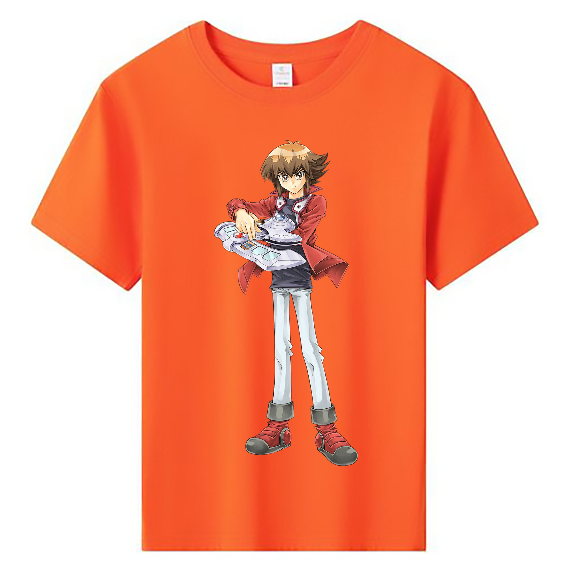 （画像用） 遊☆戯☆王 Yu-Gi-Oh! 綿100％キッズTシャツ（フロントプリント）