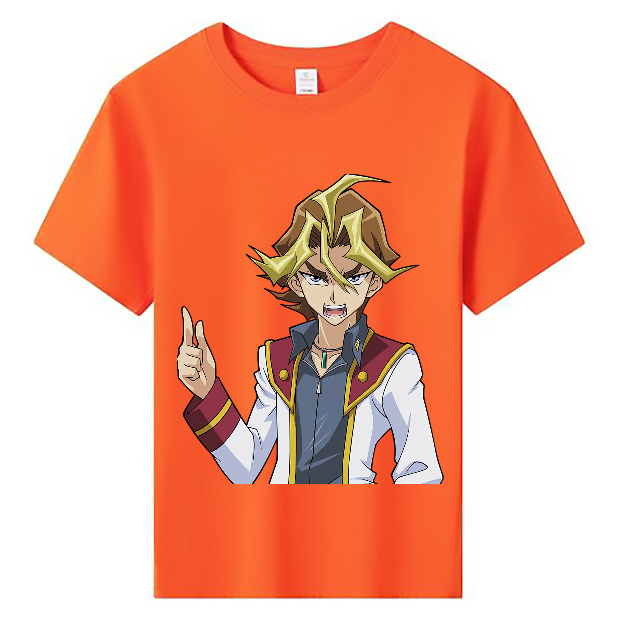 （画像用） 遊☆戯☆王 Yu-Gi-Oh! 綿100％キッズTシャツ（フロントプリント）