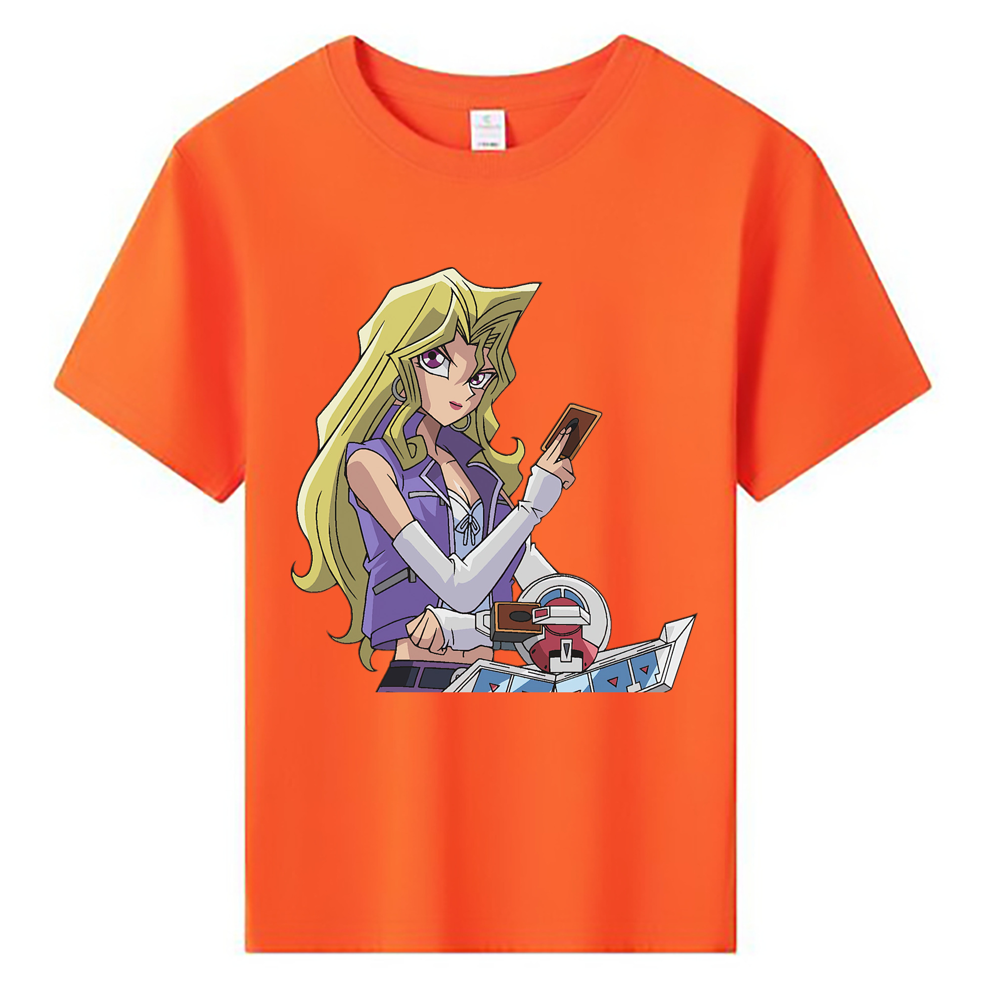 （画像用） 遊☆戯☆王 Yu-Gi-Oh! 綿100％キッズTシャツ（フロントプリント）