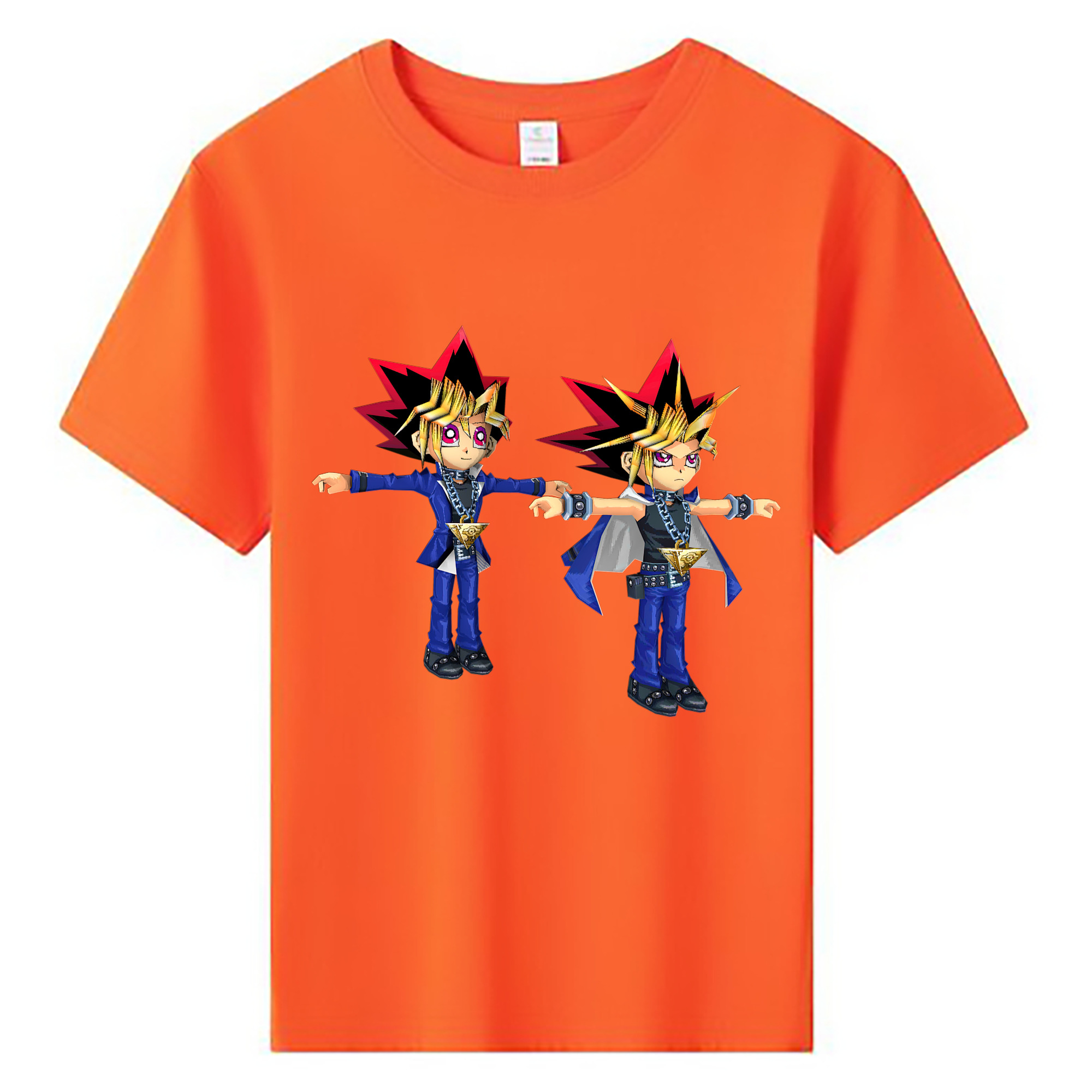 （画像用） 遊☆戯☆王 Yu-Gi-Oh! 綿100％キッズTシャツ（フロントプリント）