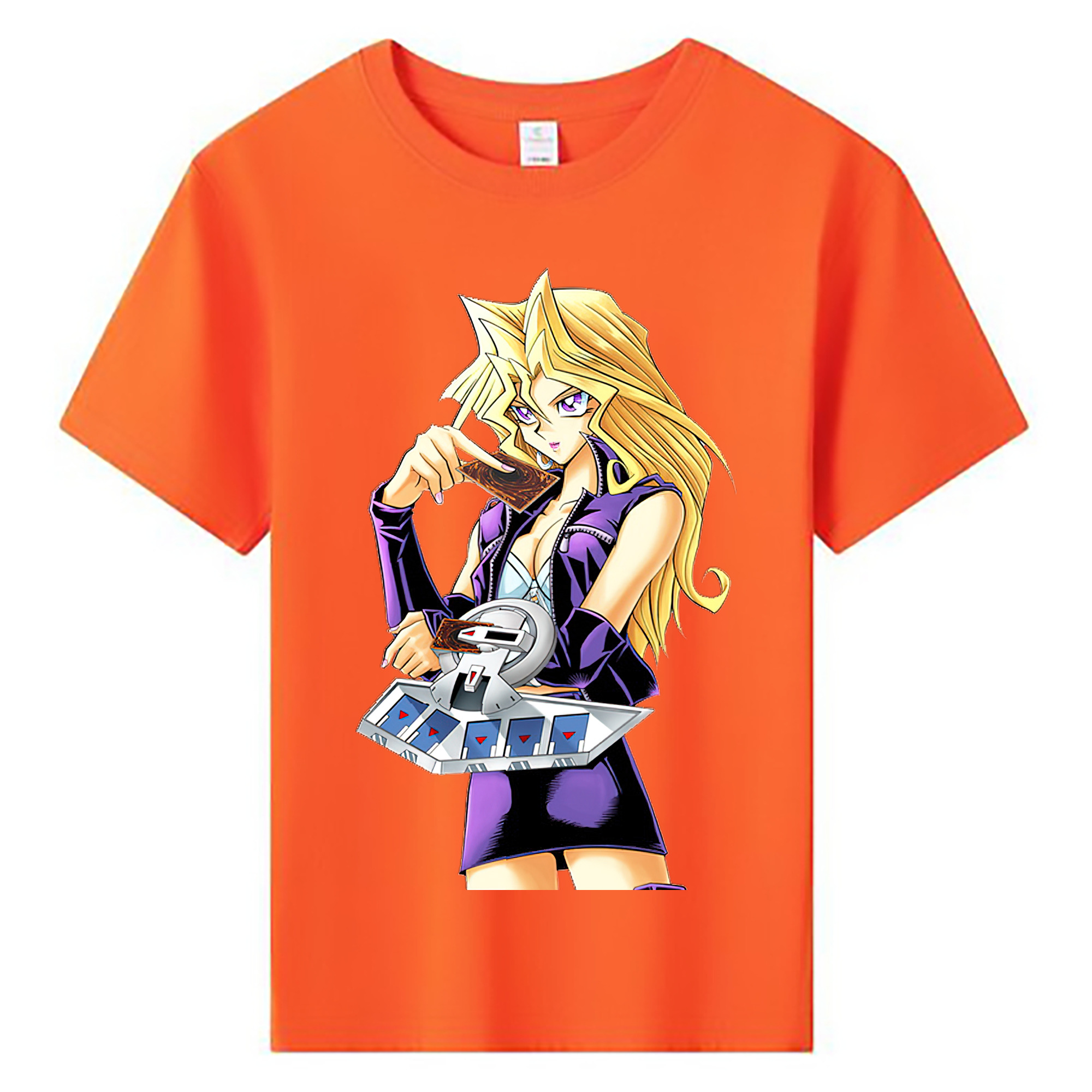 （画像用） 遊☆戯☆王 Yu-Gi-Oh! 綿100％キッズTシャツ（フロントプリント）