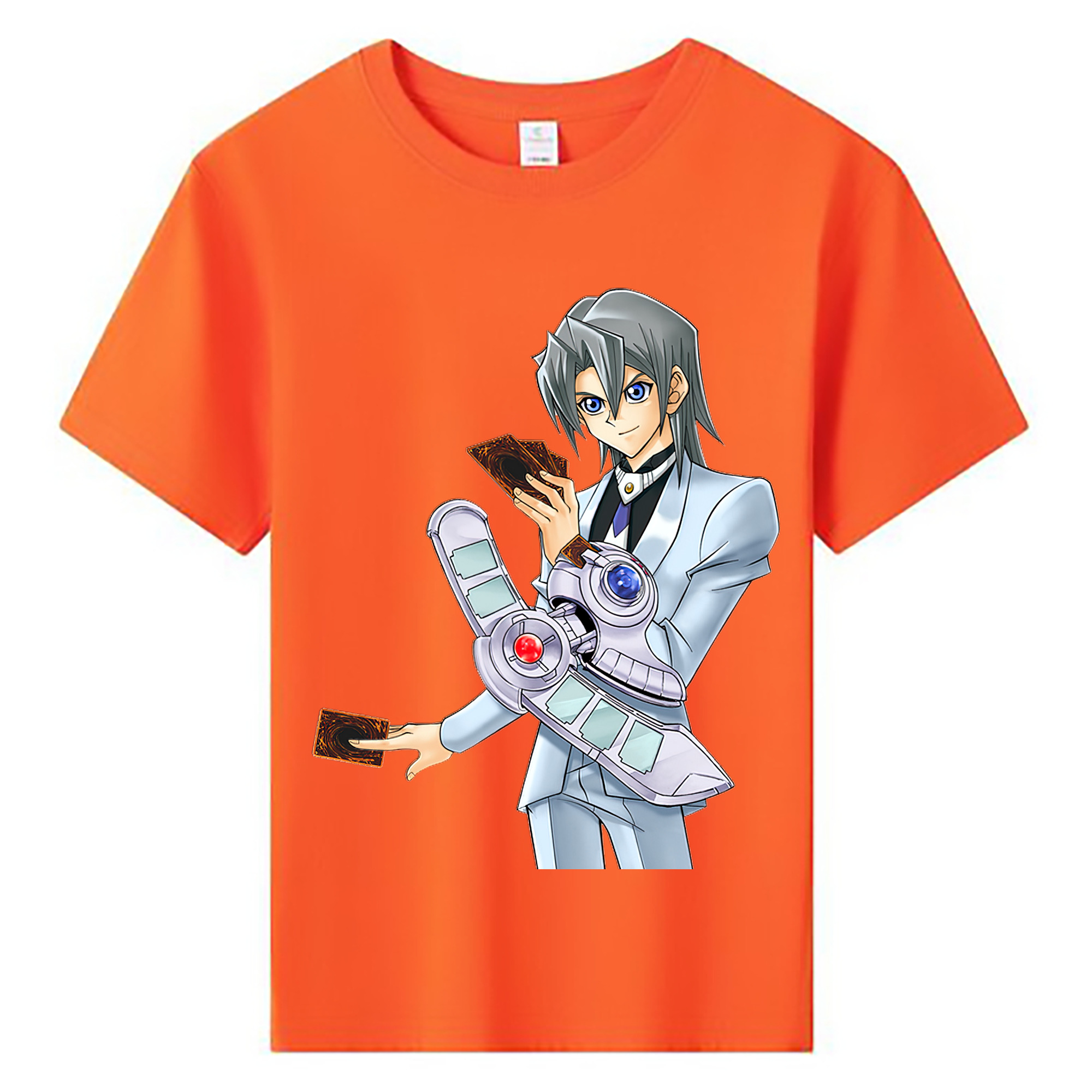 （画像用） 遊☆戯☆王 Yu-Gi-Oh! 綿100％キッズTシャツ（フロントプリント）