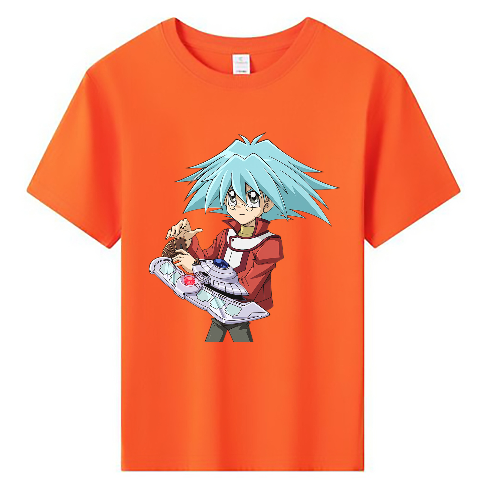 （画像用） 遊☆戯☆王 Yu-Gi-Oh! 綿100％キッズTシャツ（フロントプリント）
