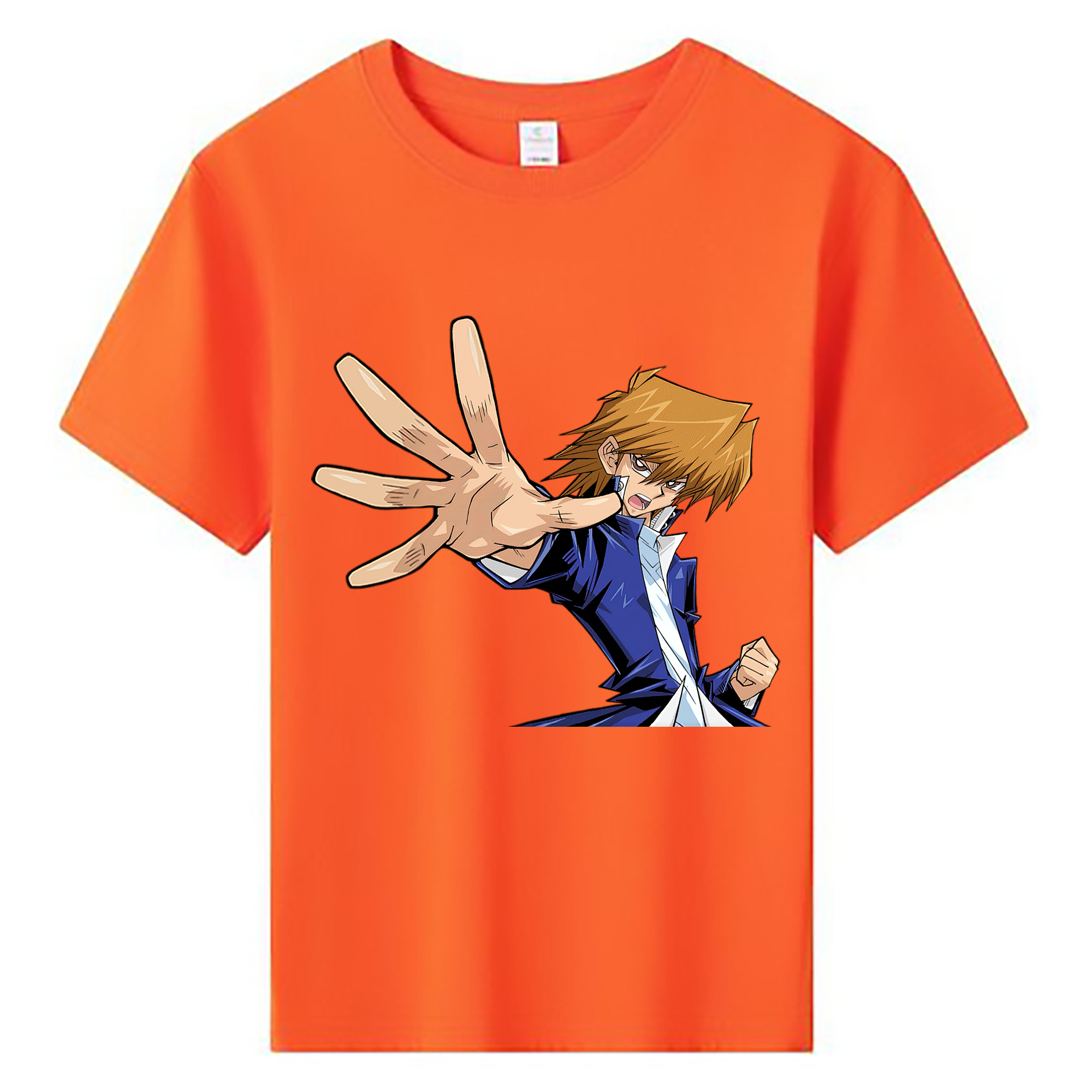 （画像用） 遊☆戯☆王 Yu-Gi-Oh! 綿100％キッズTシャツ（フロントプリント）