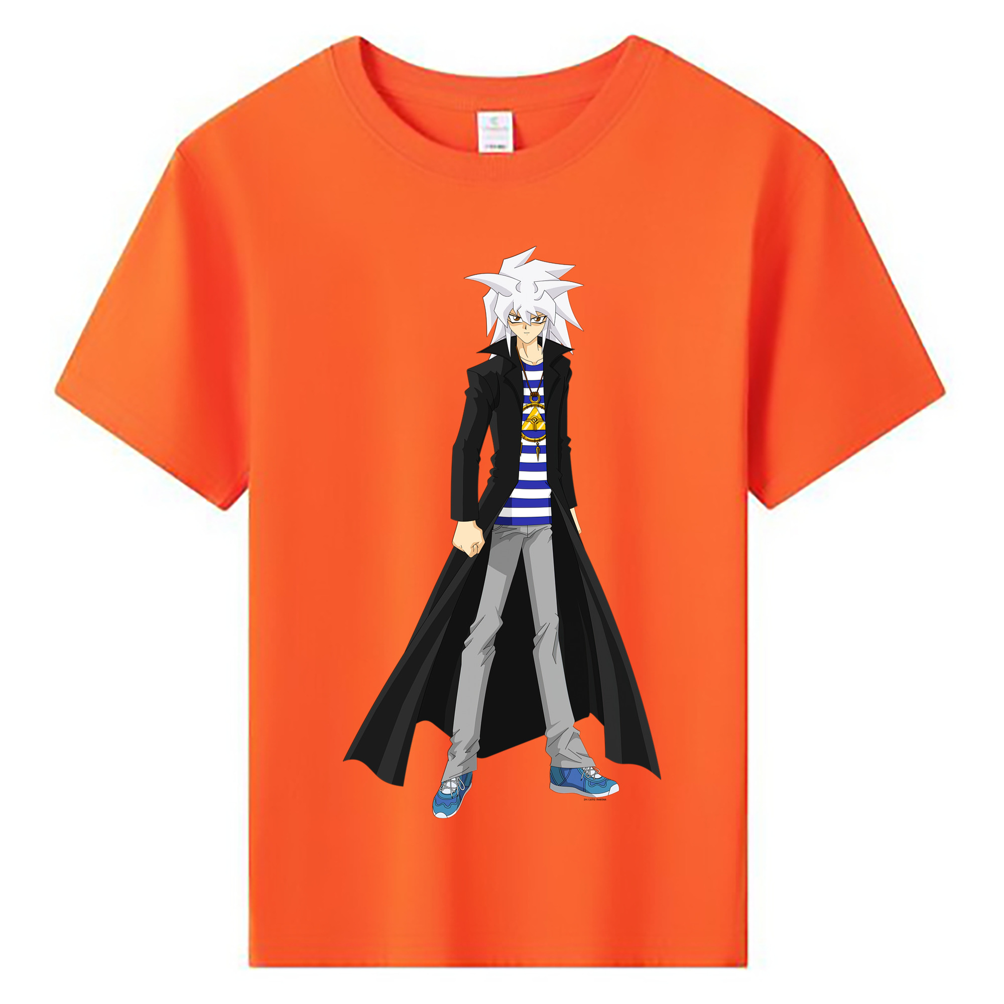 （画像用） 遊☆戯☆王 Yu-Gi-Oh! 綿100％キッズTシャツ（フロントプリント）