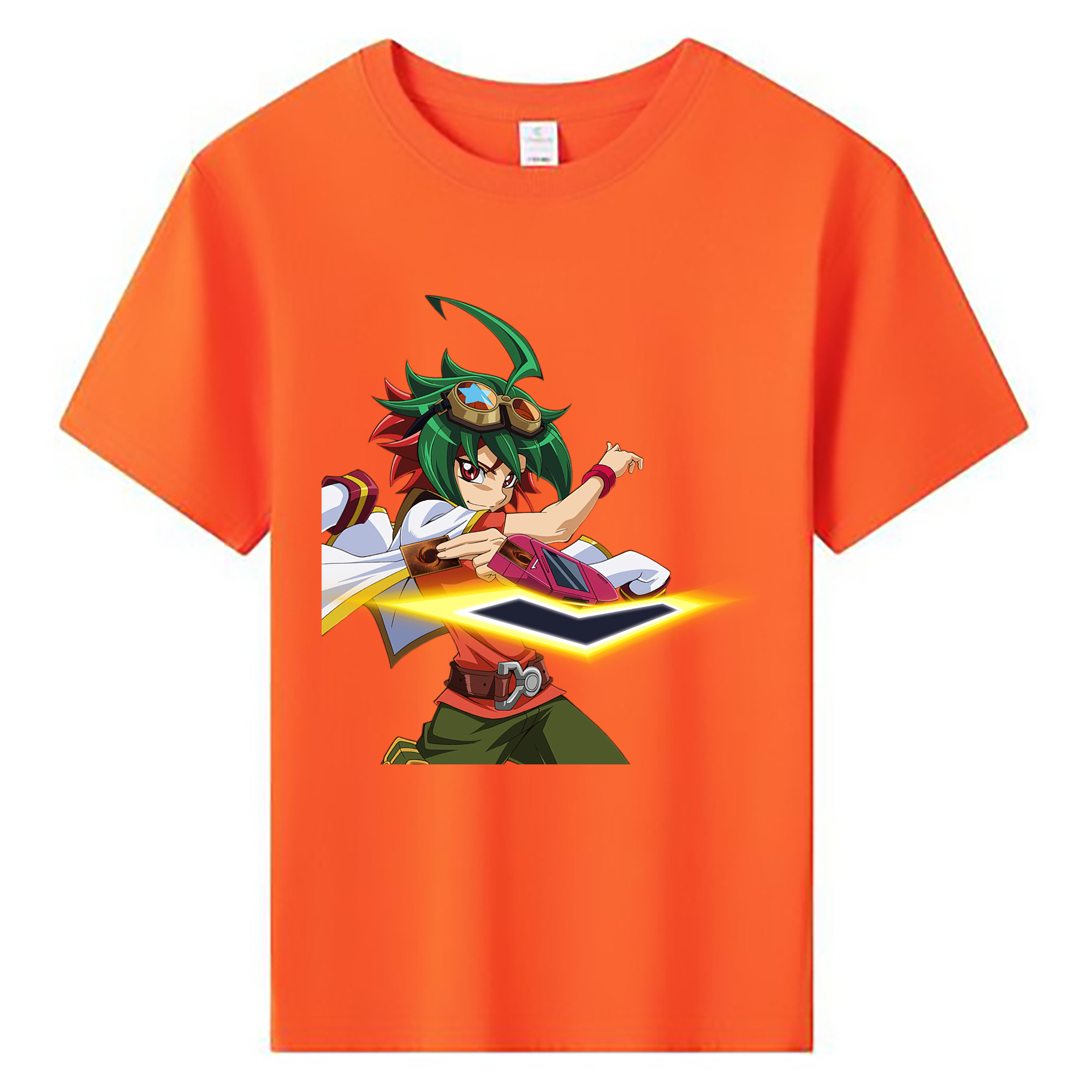 （画像用） 遊☆戯☆王 Yu-Gi-Oh! 綿100％キッズTシャツ（フロントプリント）