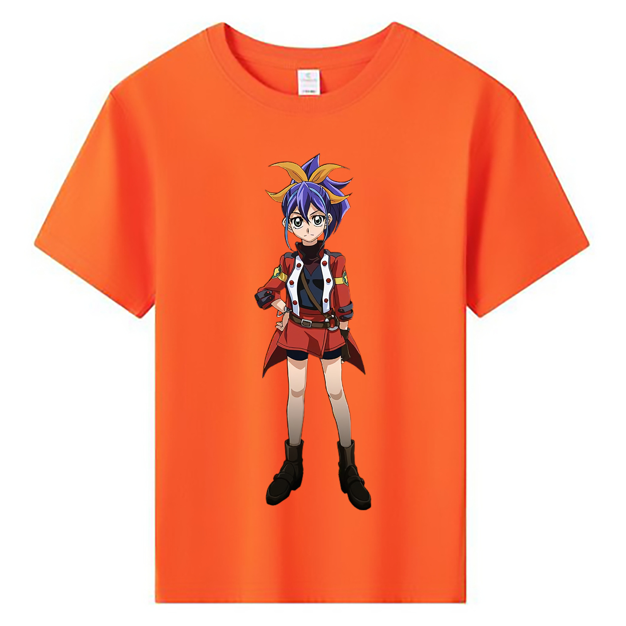 （画像用） 遊☆戯☆王 Yu-Gi-Oh! 綿100％キッズTシャツ（フロントプリント）