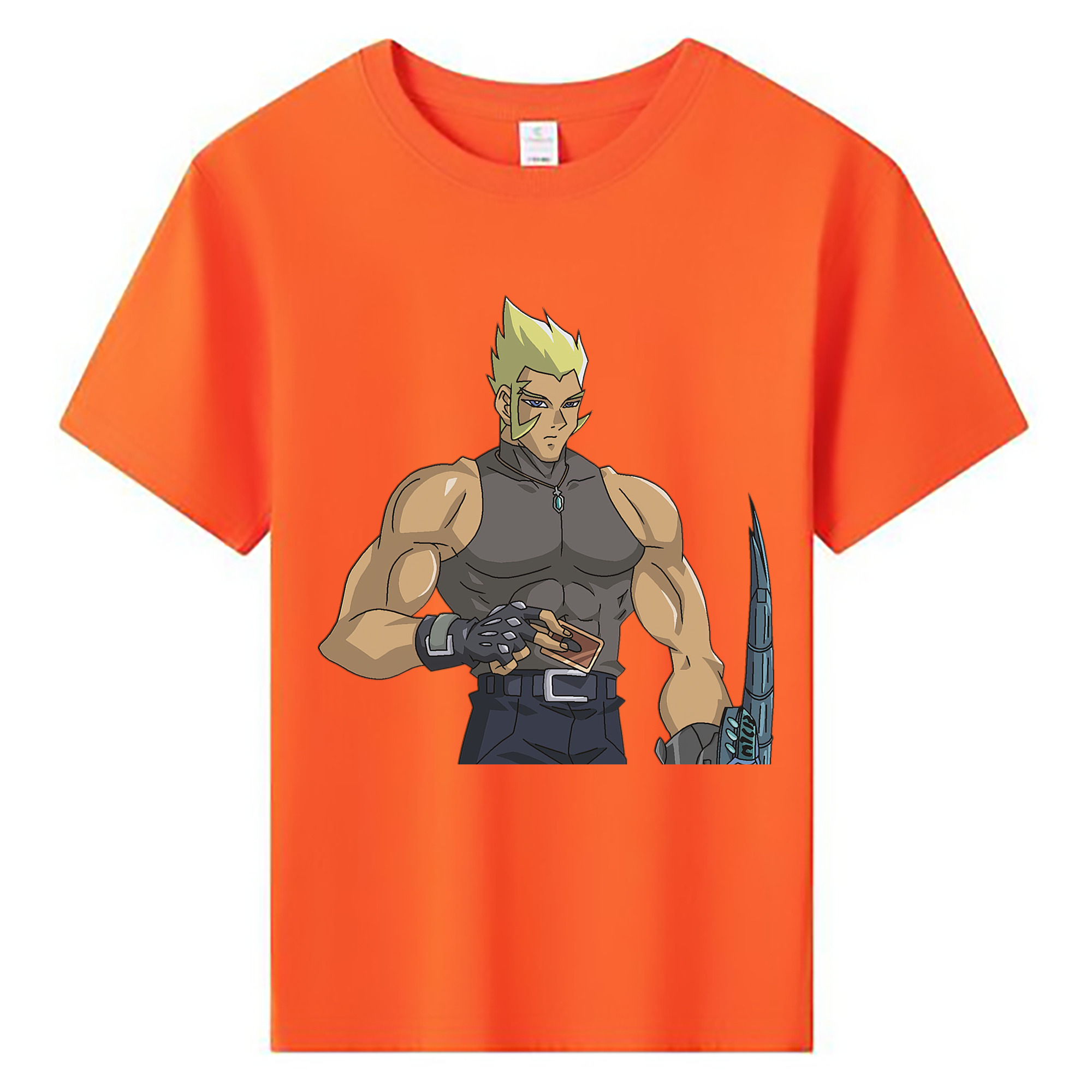 （画像用） 遊☆戯☆王 Yu-Gi-Oh! 綿100％キッズTシャツ（フロントプリント）
