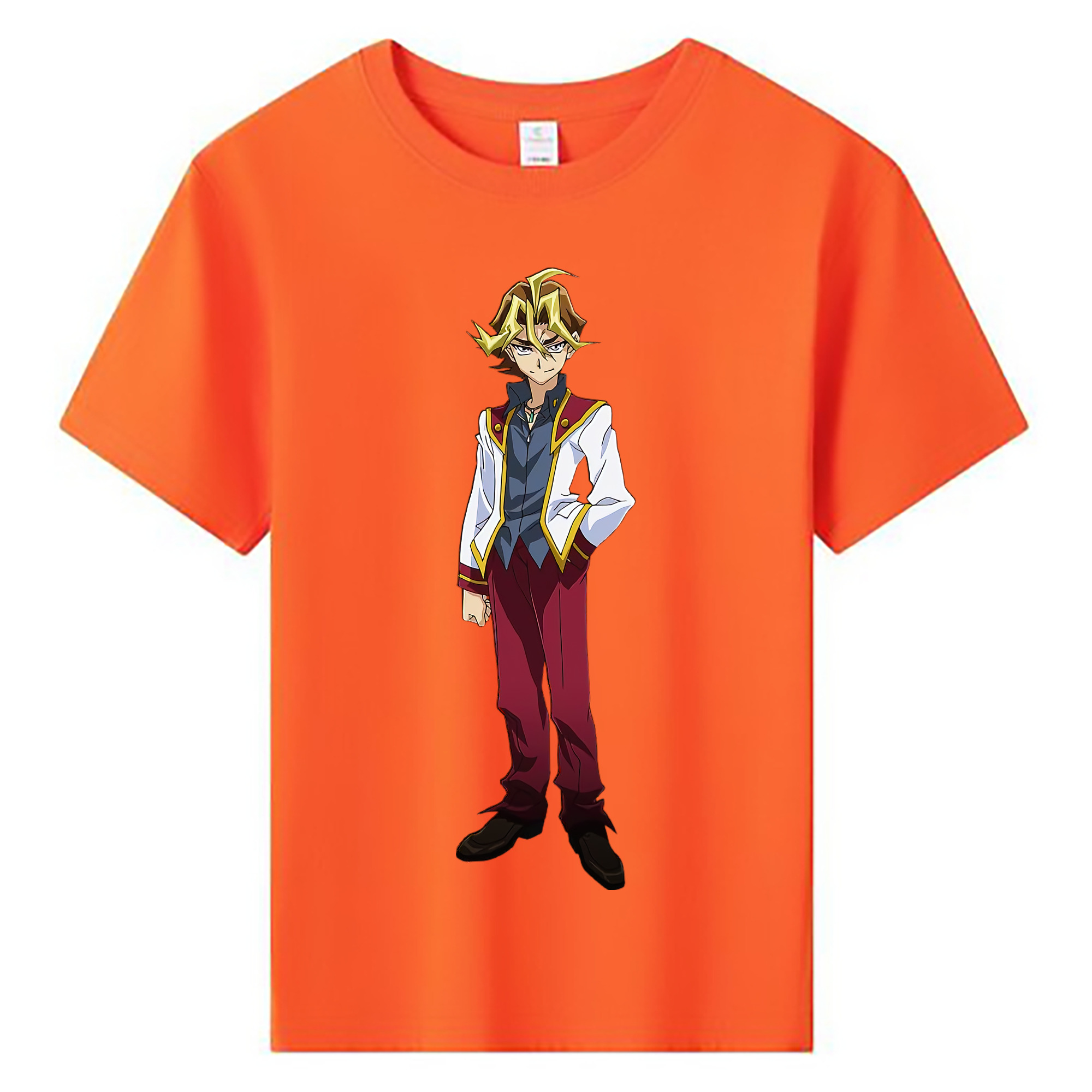 （画像用） 遊☆戯☆王 Yu-Gi-Oh! 綿100％キッズTシャツ（フロントプリント）