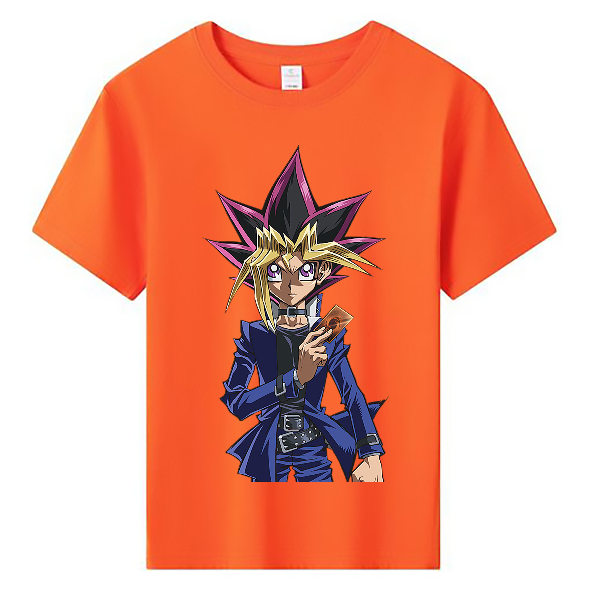 （画像用） 遊☆戯☆王 Yu-Gi-Oh! 綿100％キッズTシャツ（フロントプリント）