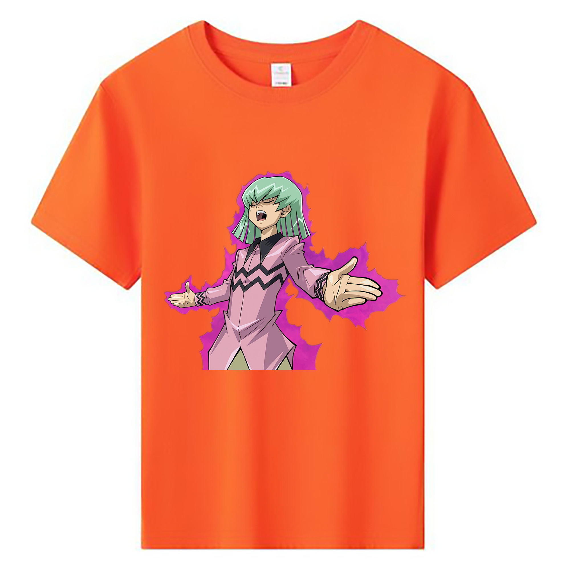 （画像用） 遊☆戯☆王 Yu-Gi-Oh! 綿100％キッズTシャツ（フロントプリント）