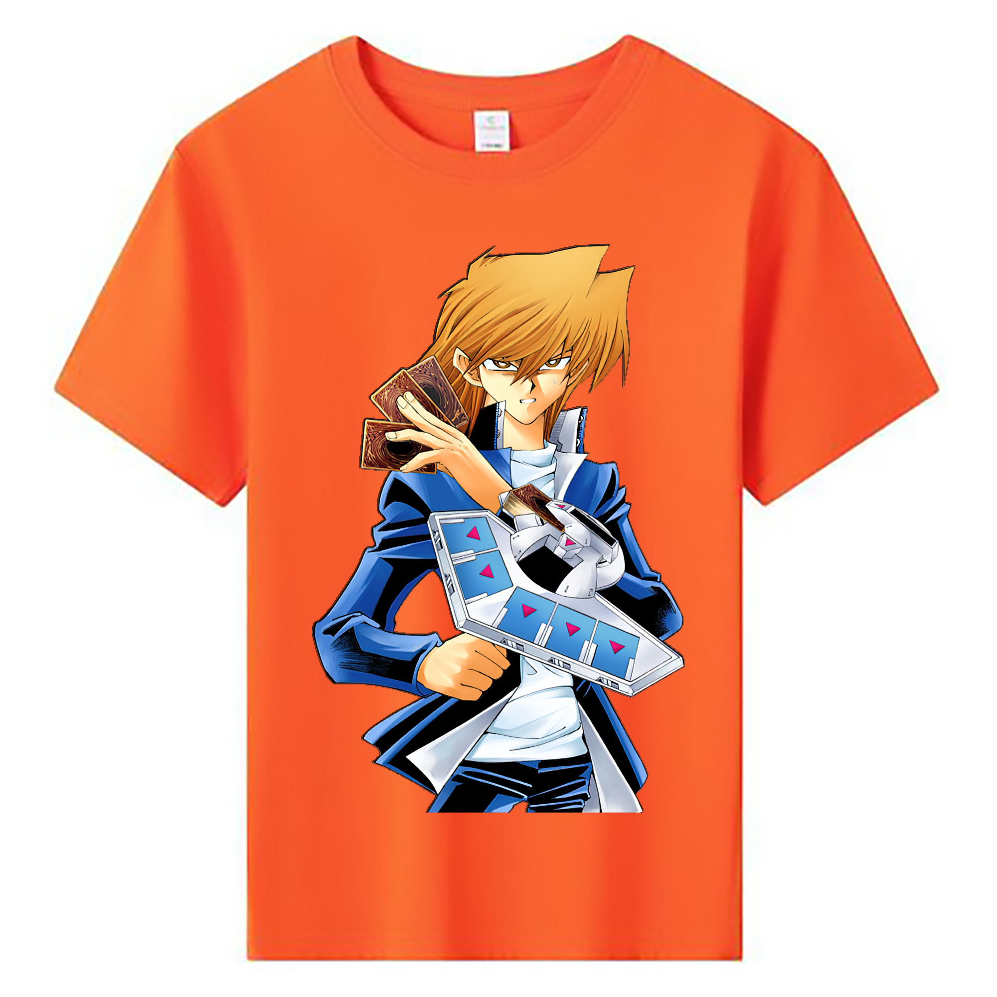 （画像用） 遊☆戯☆王 Yu-Gi-Oh! 綿100％キッズTシャツ（フロントプリント）