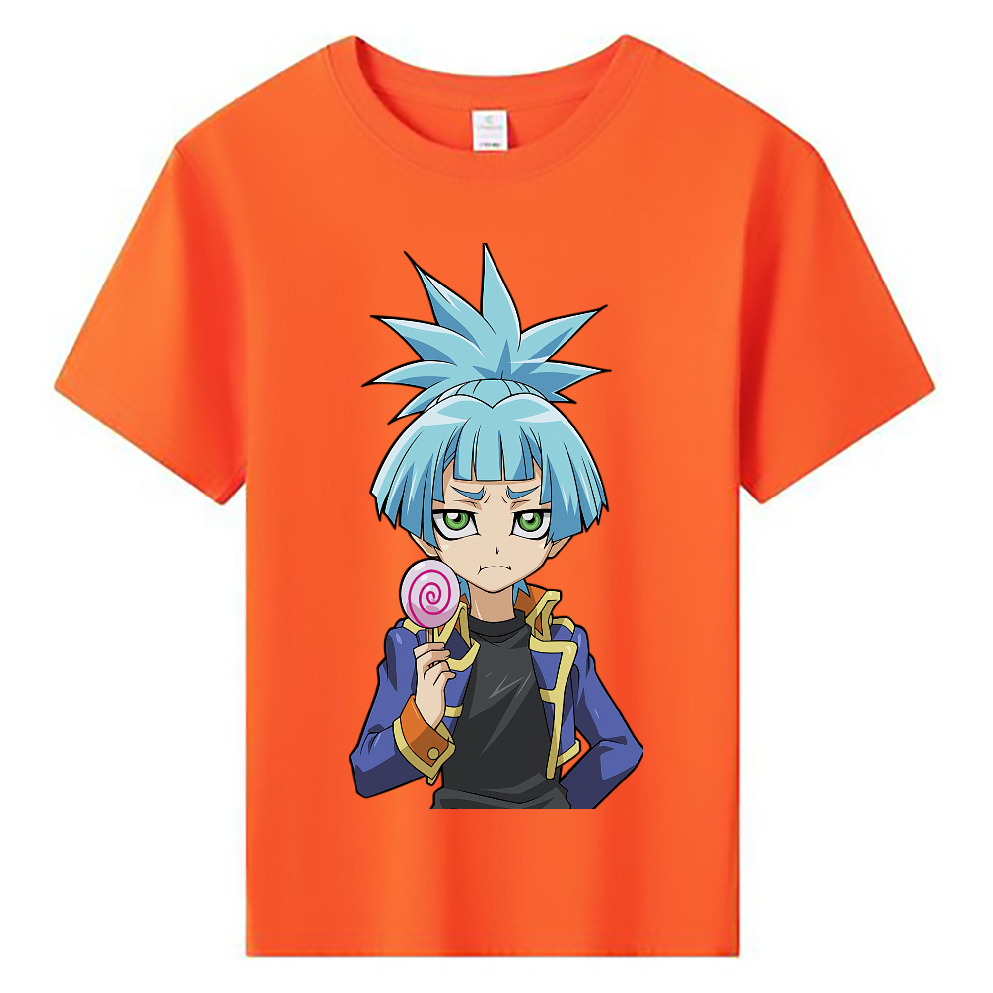 （画像用） 遊☆戯☆王 Yu-Gi-Oh! 綿100％キッズTシャツ（フロントプリント）