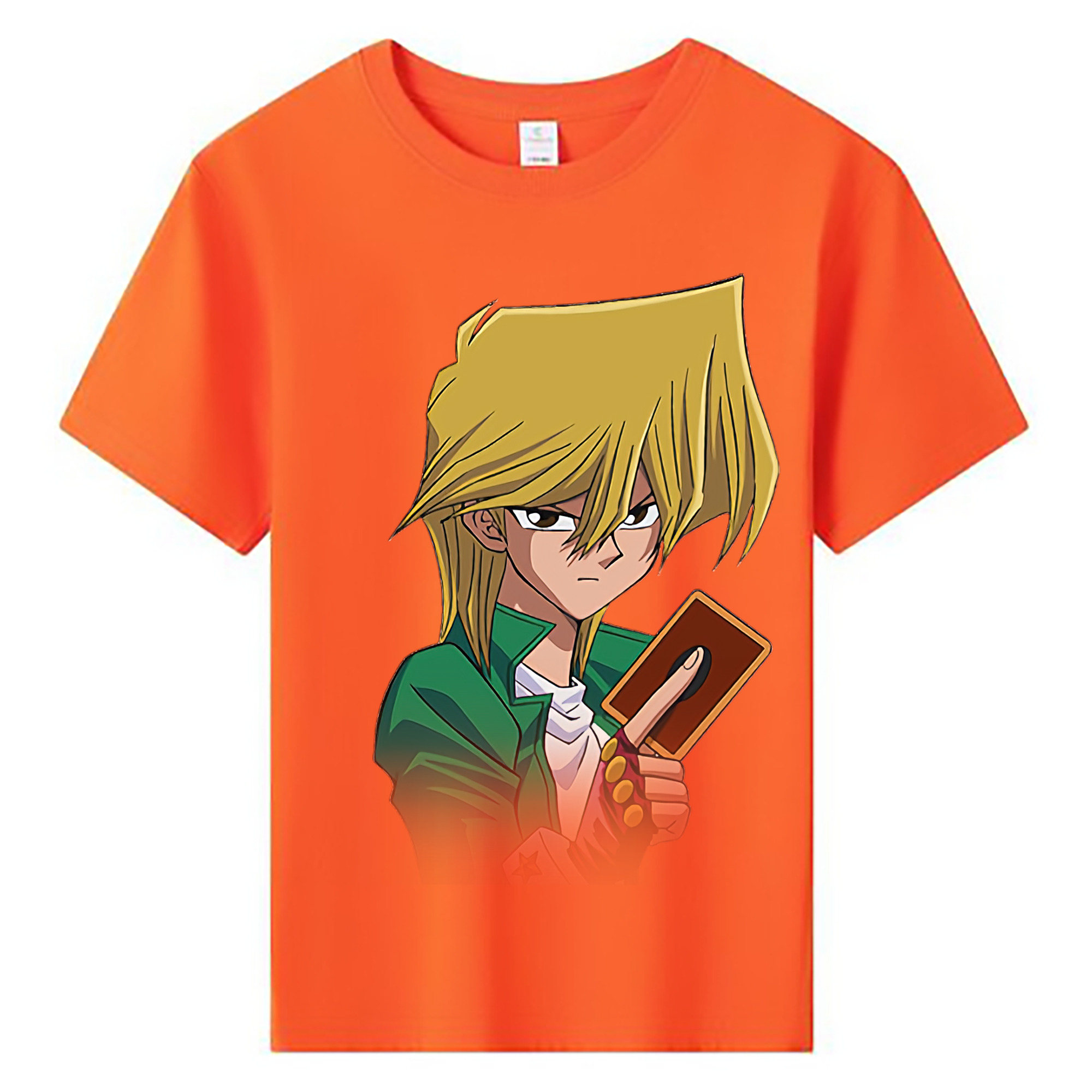 （画像用） 遊☆戯☆王 Yu-Gi-Oh! 綿100％キッズTシャツ（フロントプリント）