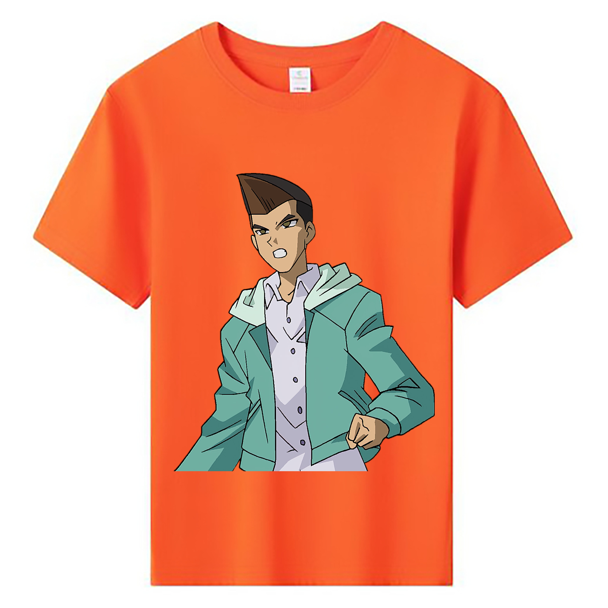 （画像用） 遊☆戯☆王 Yu-Gi-Oh! 綿100％キッズTシャツ（フロントプリント）
