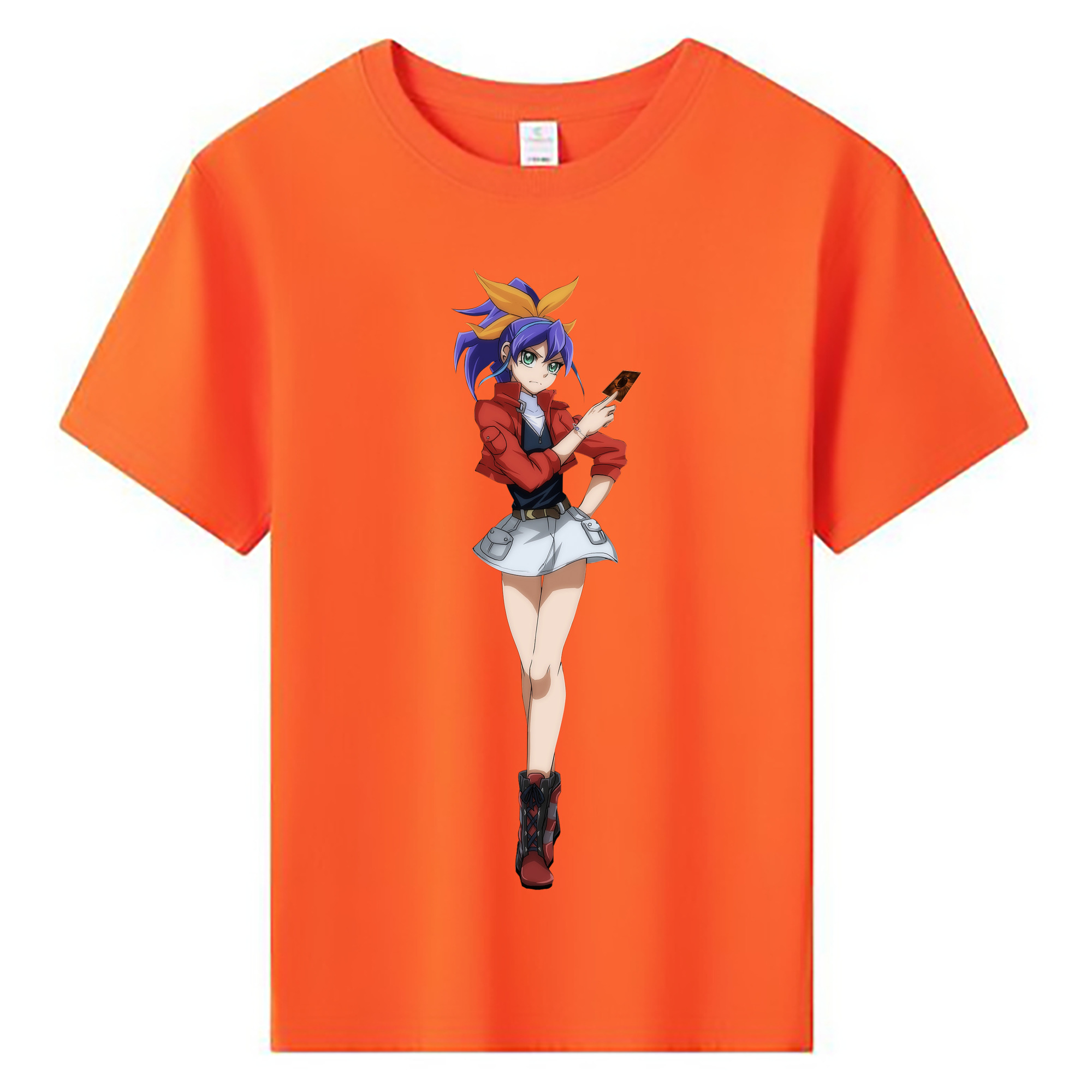 （画像用） 遊☆戯☆王 Yu-Gi-Oh! 綿100％キッズTシャツ（フロントプリント）