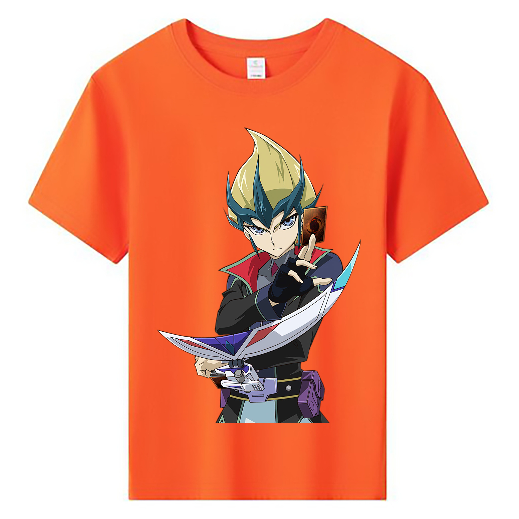 （画像用） 遊☆戯☆王 Yu-Gi-Oh! 綿100％キッズTシャツ（フロントプリント）