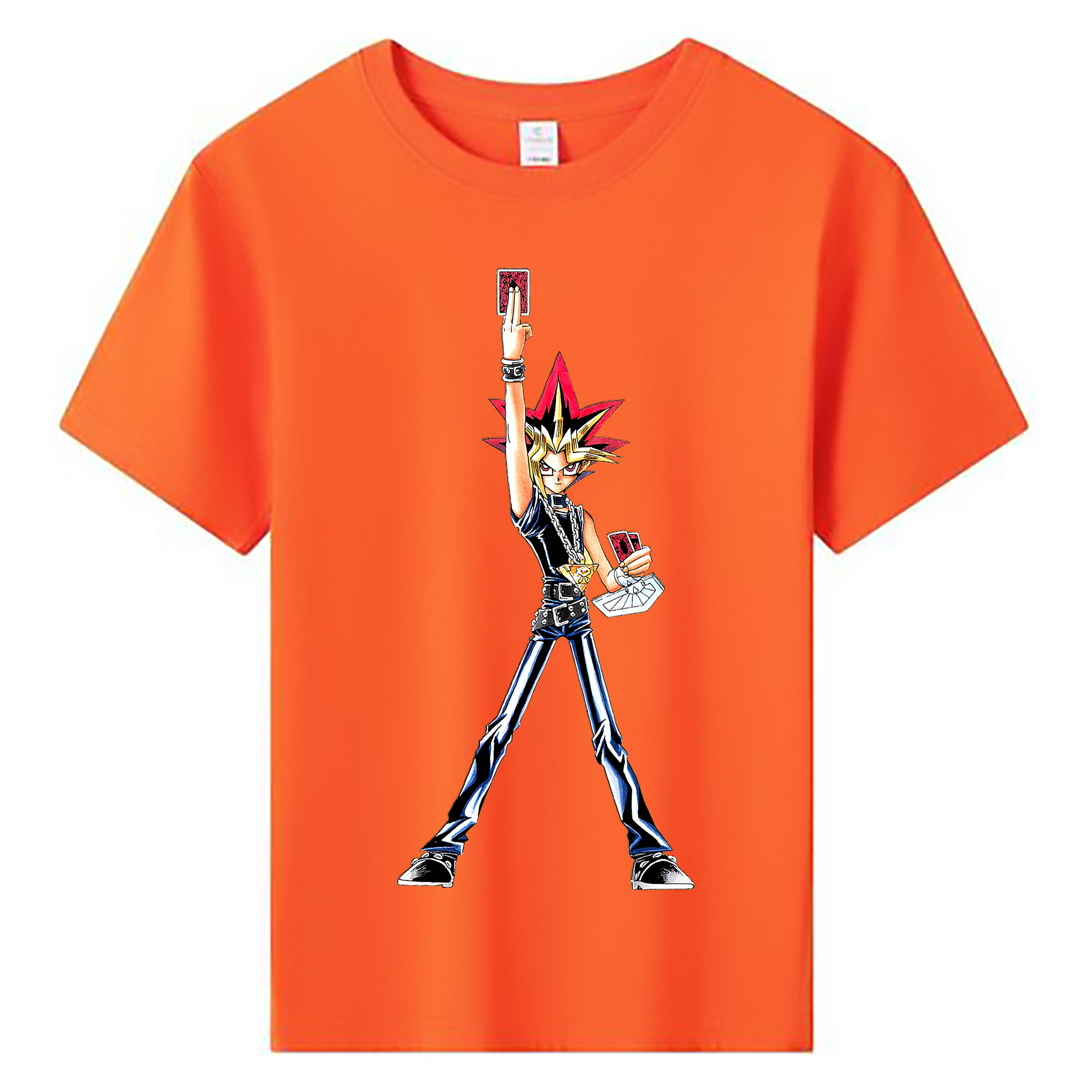 （画像用） 遊☆戯☆王 Yu-Gi-Oh! 綿100％キッズTシャツ（フロントプリント）