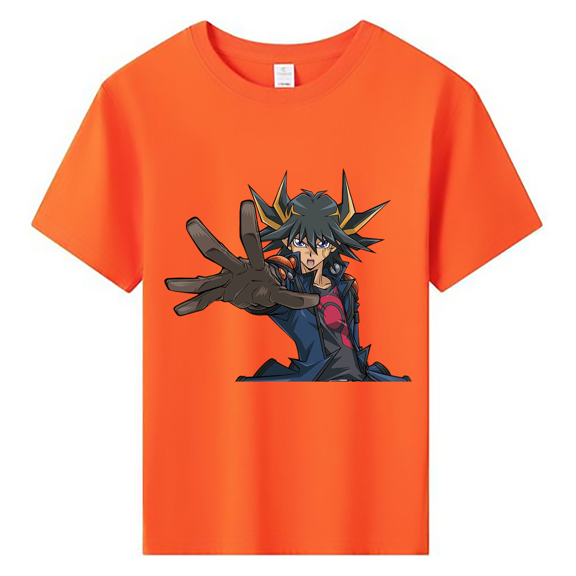 （画像用） 遊☆戯☆王 Yu-Gi-Oh! 綿100％キッズTシャツ（フロントプリント）