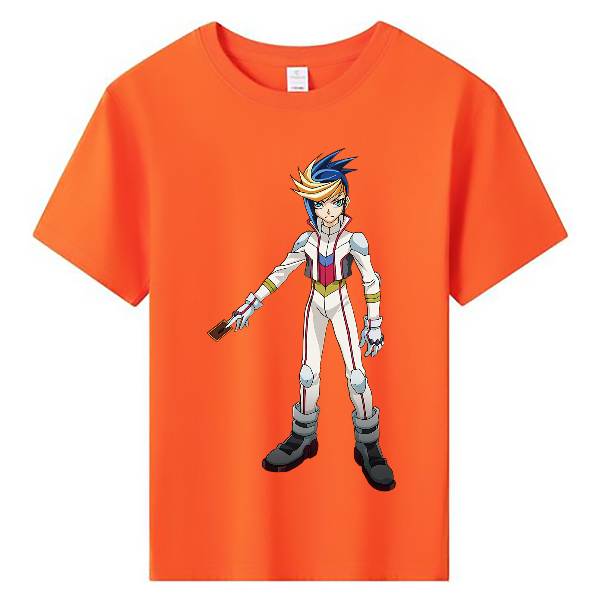 （画像用） 遊☆戯☆王 Yu-Gi-Oh! 綿100％キッズTシャツ（フロントプリント）