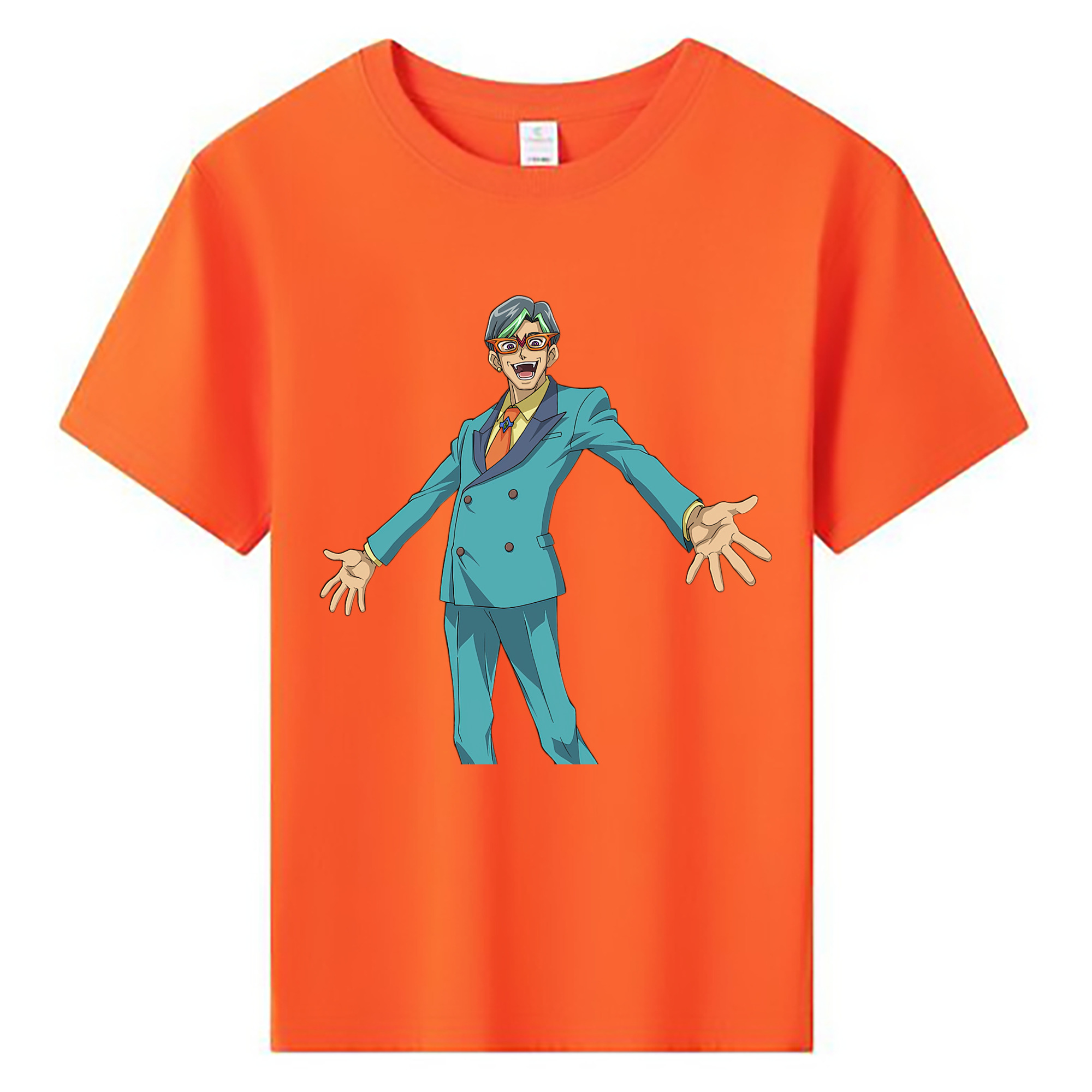 （画像用） 遊☆戯☆王 Yu-Gi-Oh! 綿100％キッズTシャツ（フロントプリント）