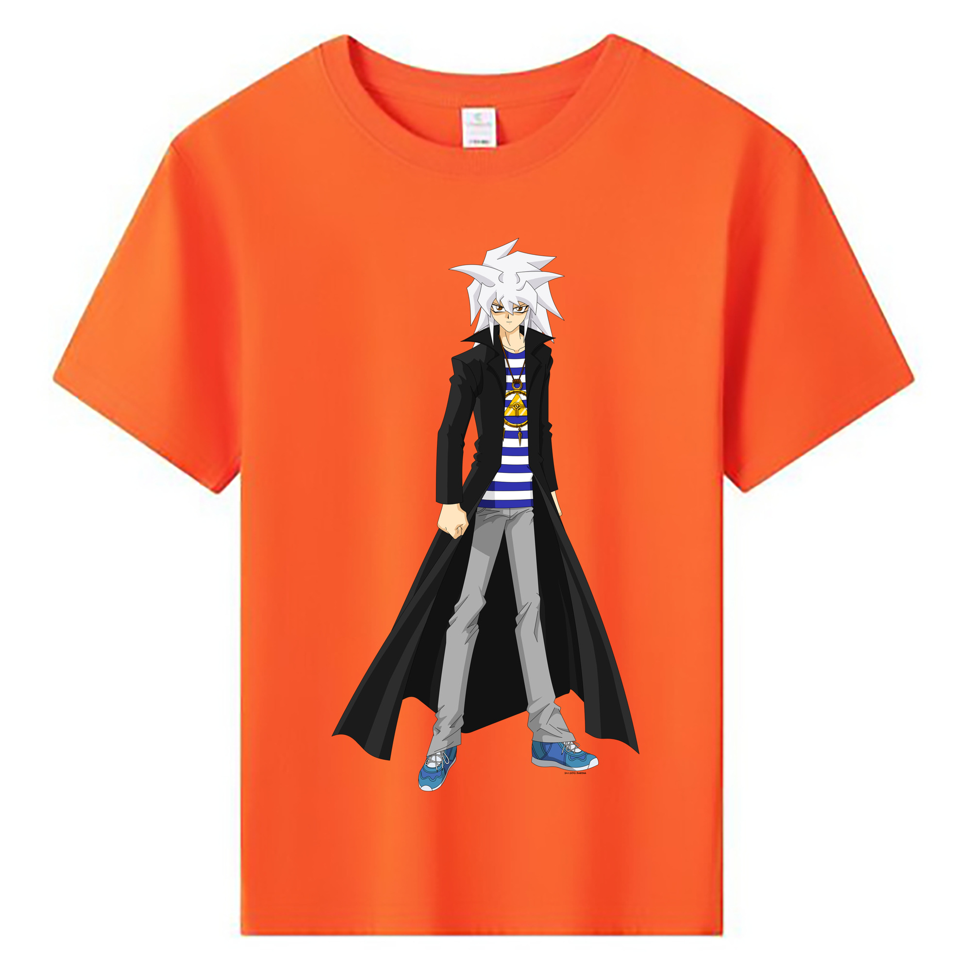 （画像用） 遊☆戯☆王 Yu-Gi-Oh! 綿100％キッズTシャツ（フロントプリント）