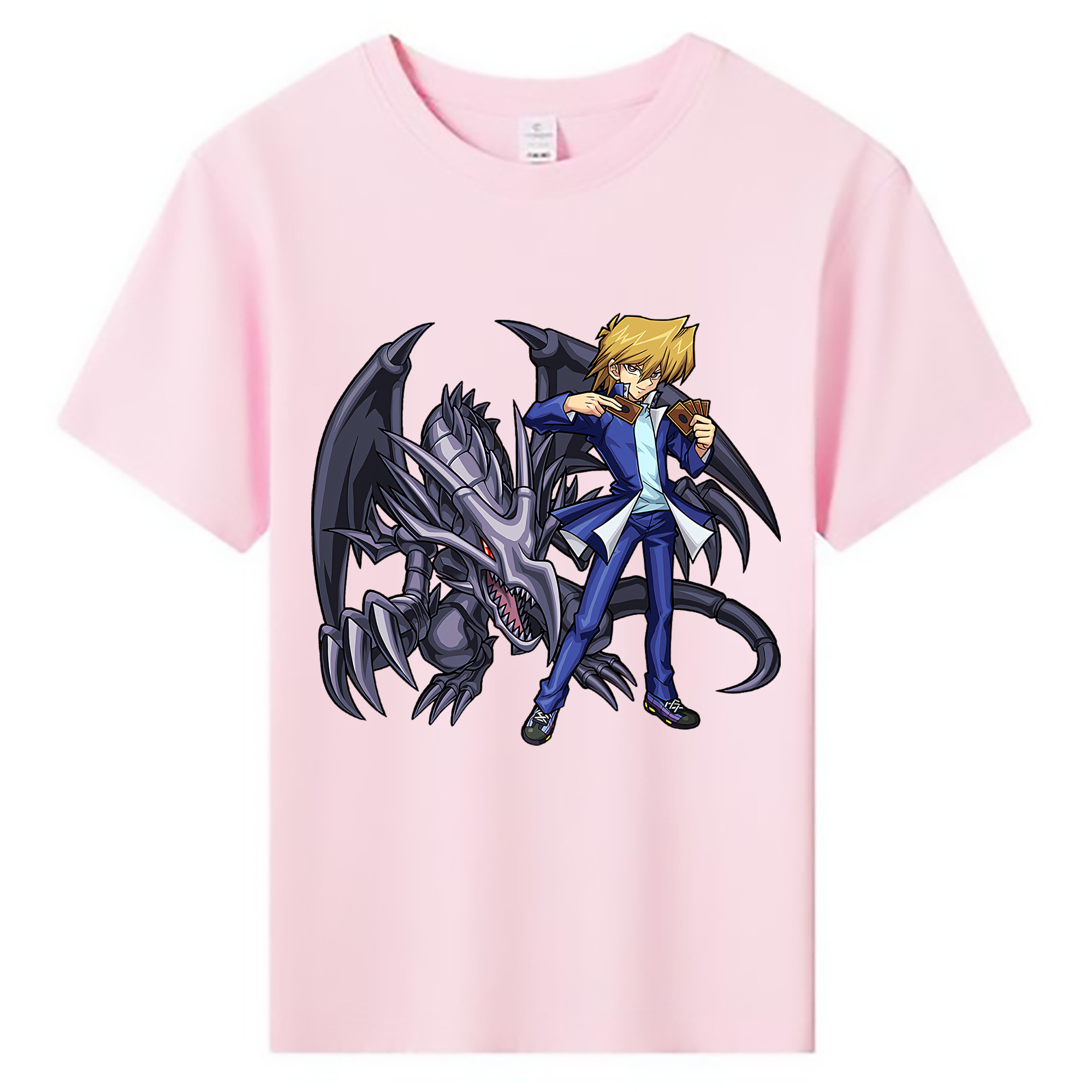 （画像用） 遊☆戯☆王 Yu-Gi-Oh! 綿100％キッズTシャツ（フロントプリント）