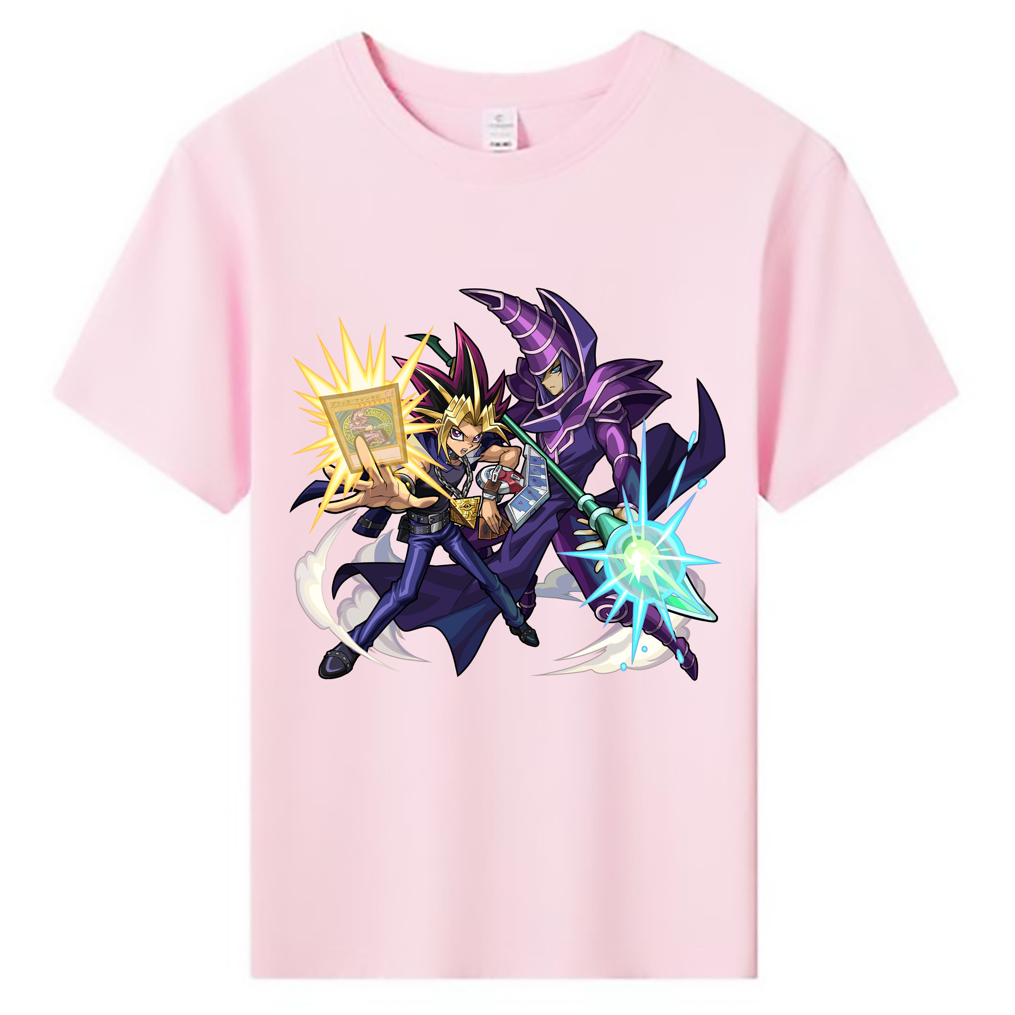 （画像用） 遊☆戯☆王 Yu-Gi-Oh! 綿100％キッズTシャツ（フロントプリント）