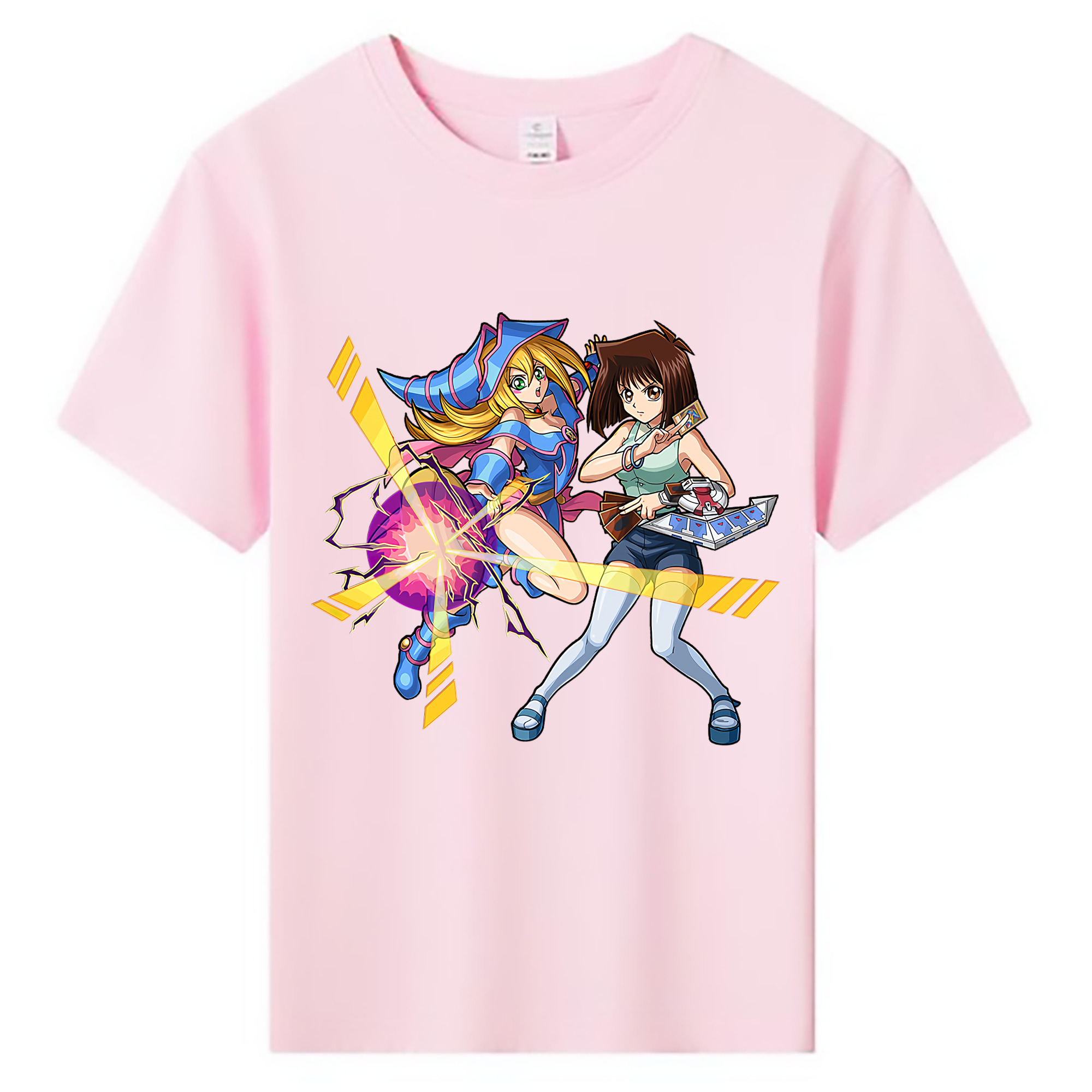 （画像用） 遊☆戯☆王 Yu-Gi-Oh! 綿100％キッズTシャツ（フロントプリント）