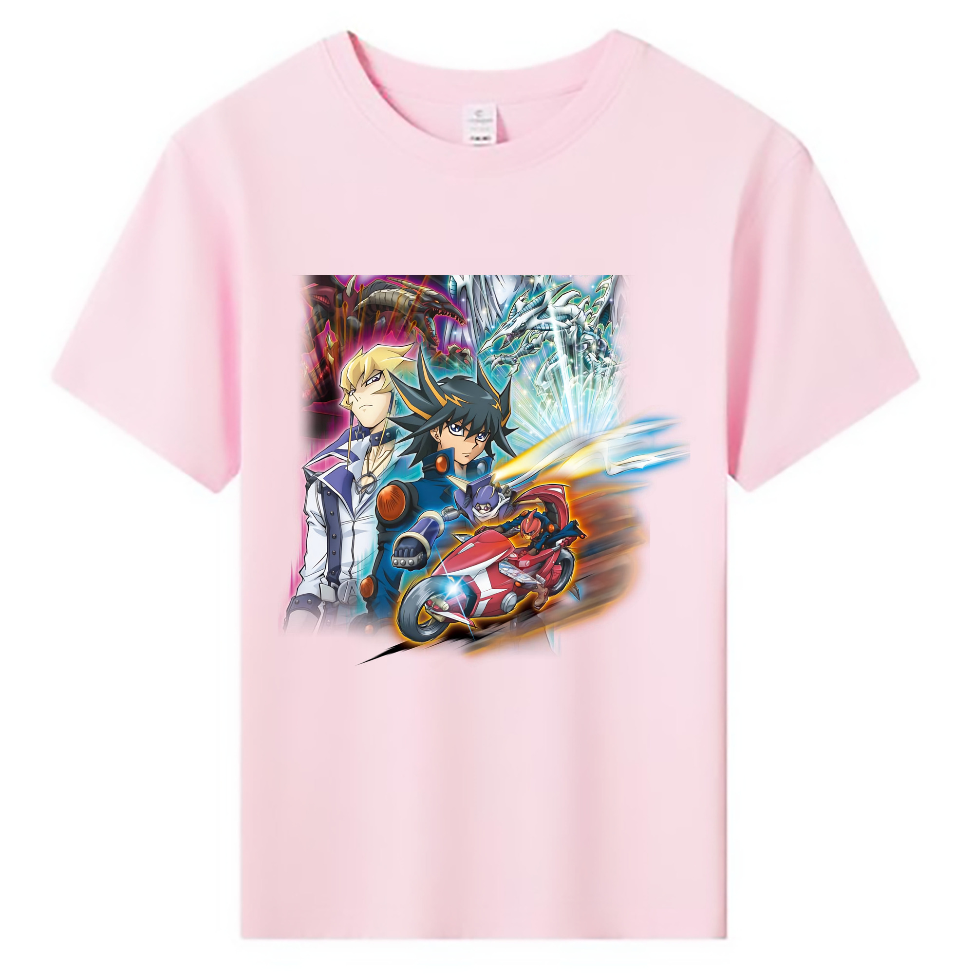 （画像用） 遊☆戯☆王 Yu-Gi-Oh! 綿100％キッズTシャツ（フロントプリント）