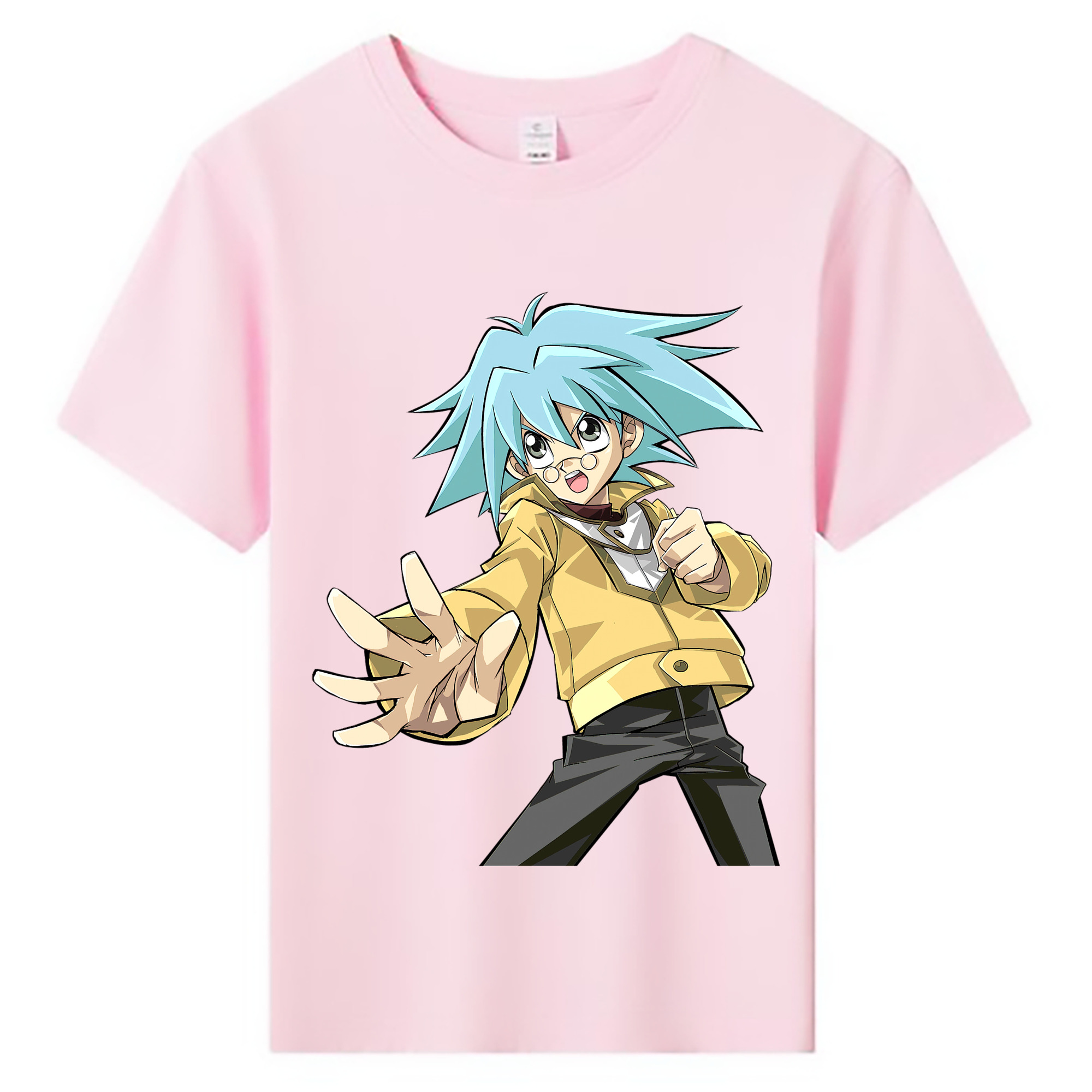 （画像用） 遊☆戯☆王 Yu-Gi-Oh! 綿100％キッズTシャツ（フロントプリント）