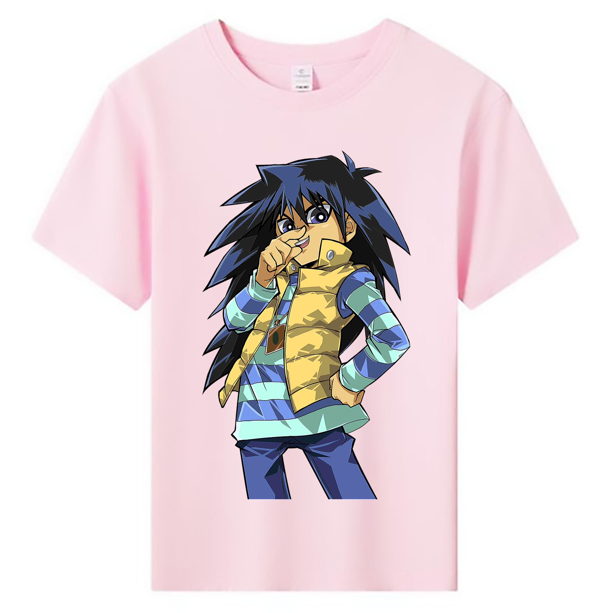 （画像用） 遊☆戯☆王 Yu-Gi-Oh! 綿100％キッズTシャツ（フロントプリント）