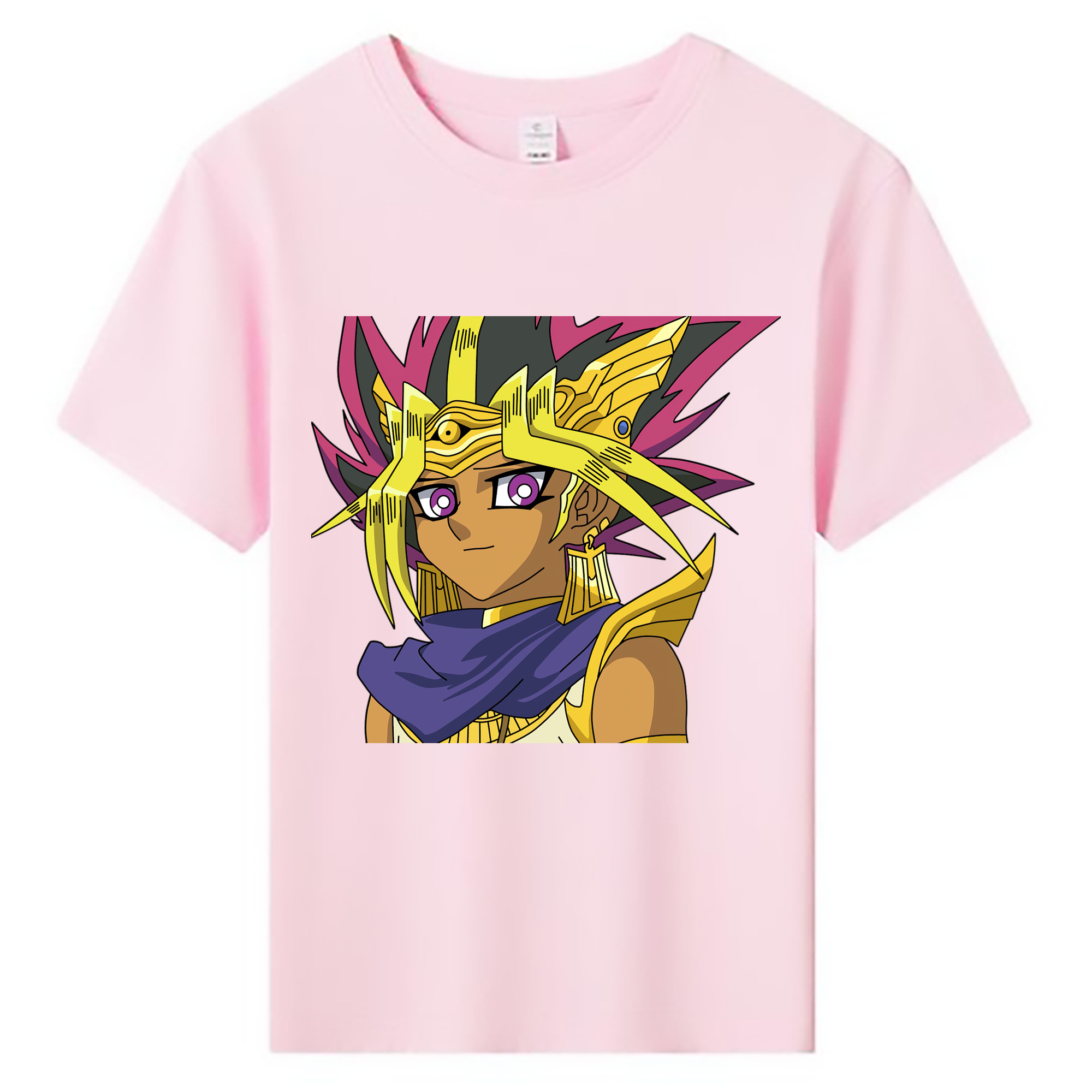（画像用） 遊☆戯☆王 Yu-Gi-Oh! 綿100％キッズTシャツ（フロントプリント）