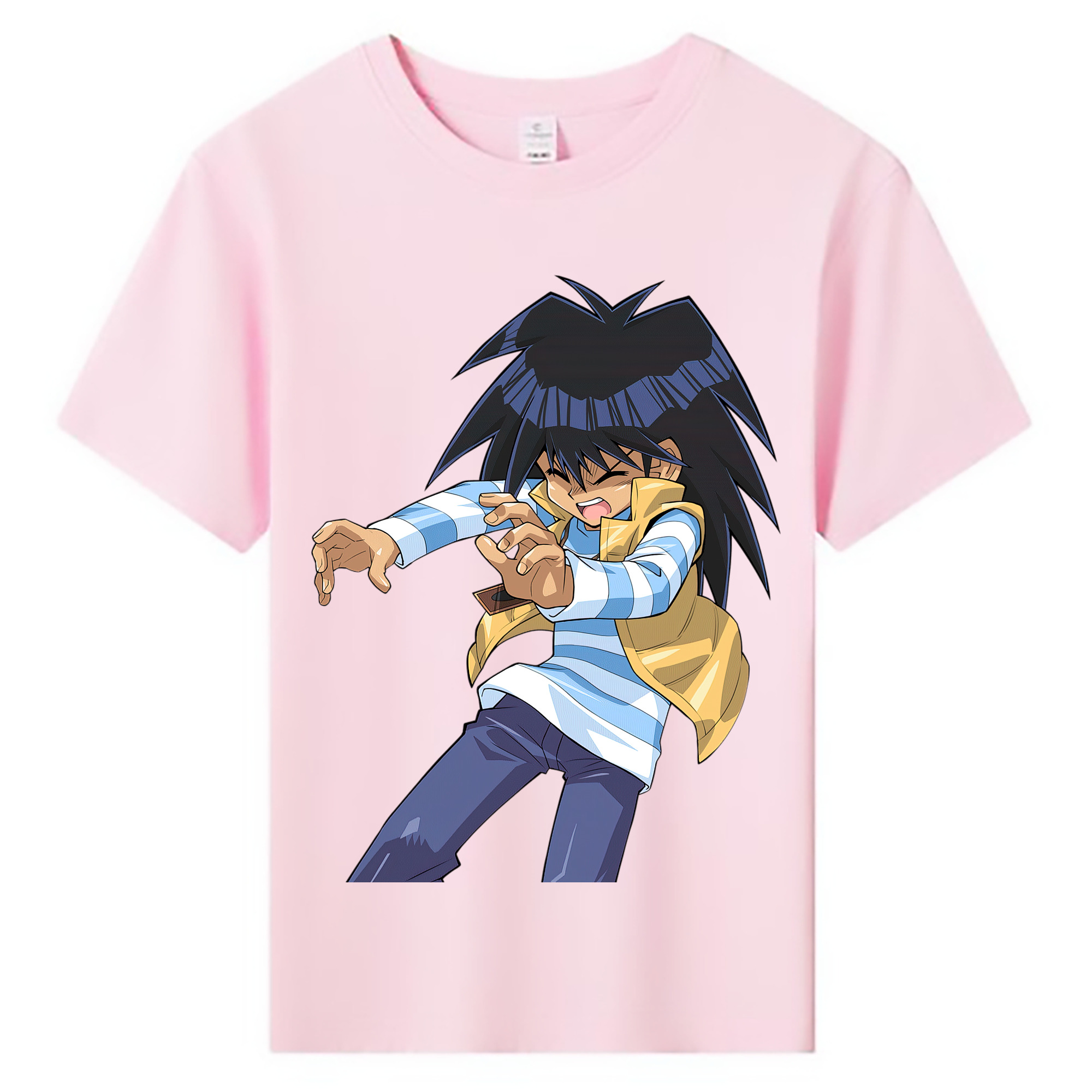 （画像用） 遊☆戯☆王 Yu-Gi-Oh! 綿100％キッズTシャツ（フロントプリント）