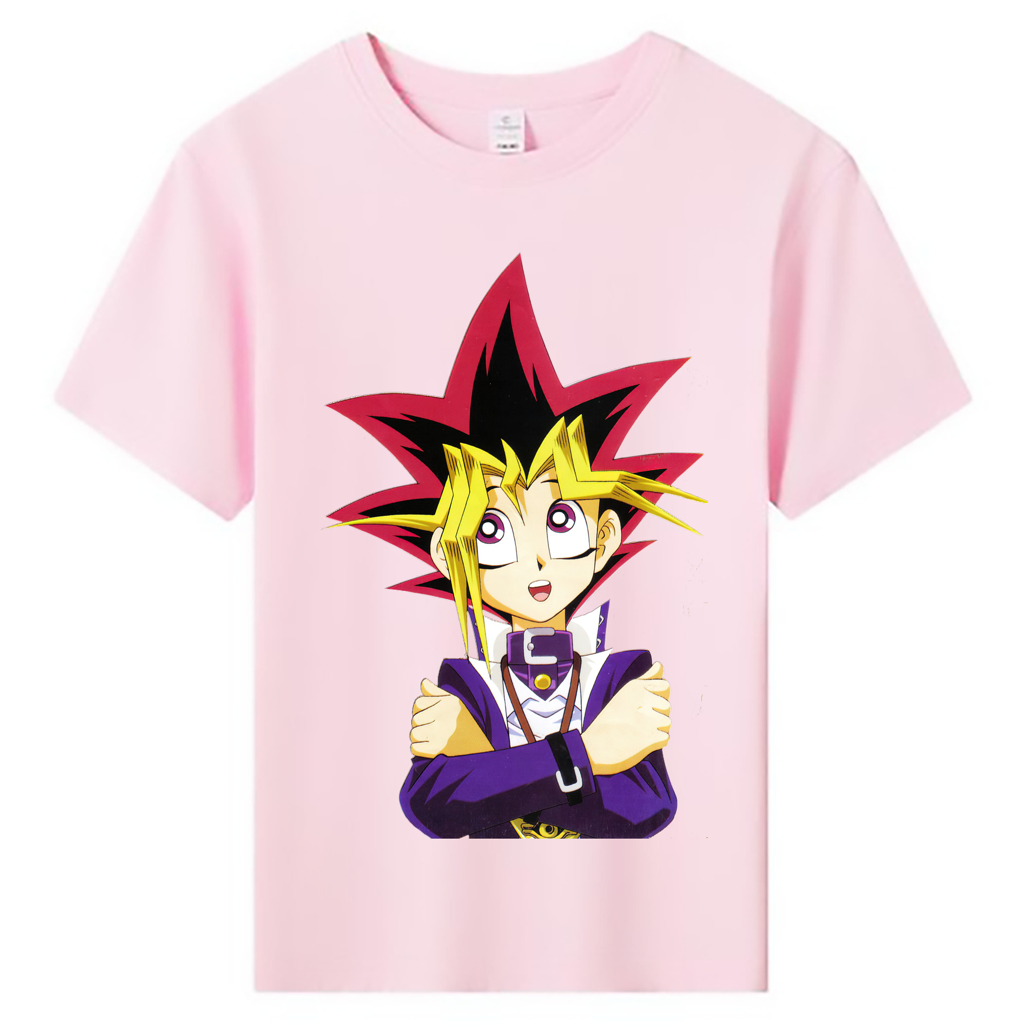 （画像用） 遊☆戯☆王 Yu-Gi-Oh! 綿100％キッズTシャツ（フロントプリント）