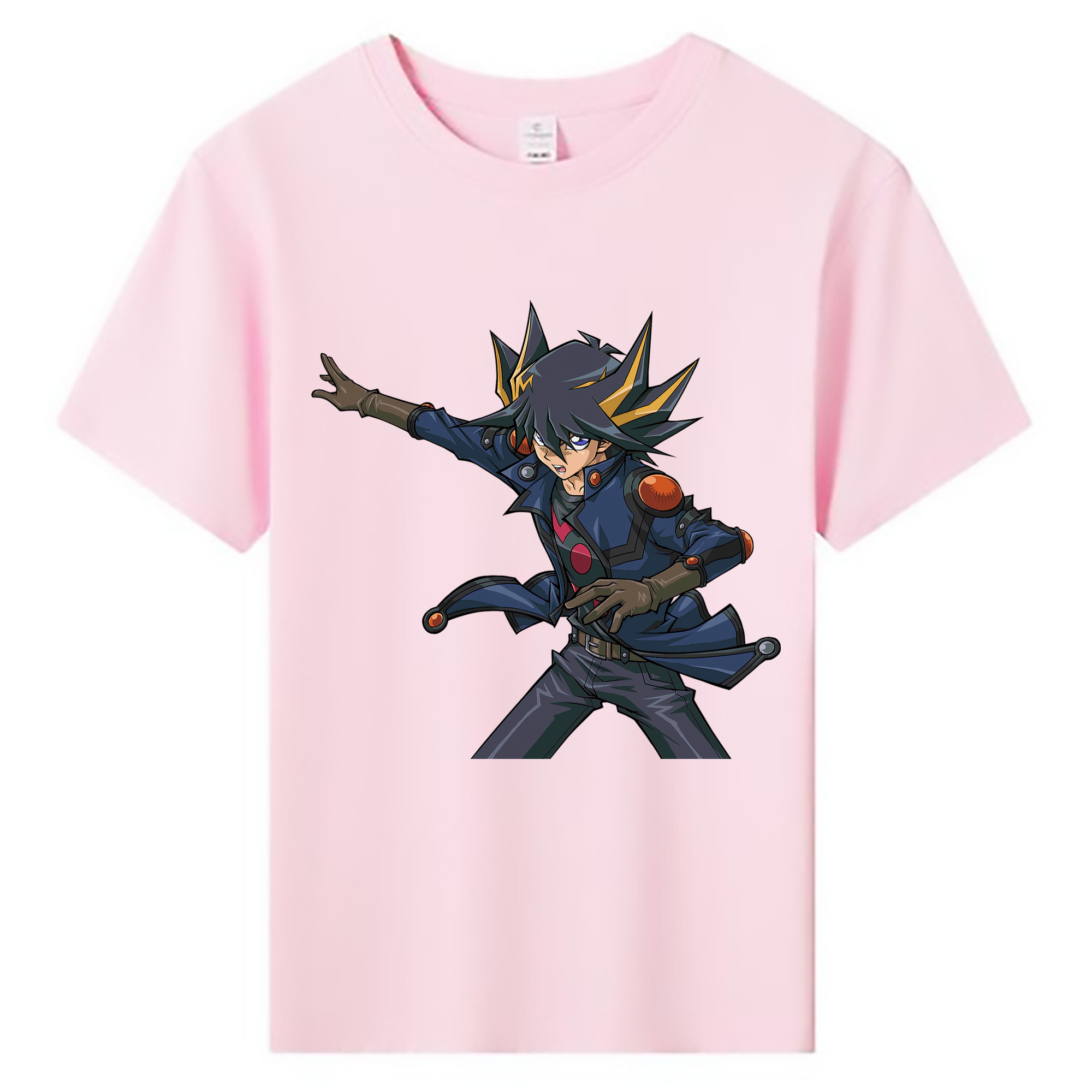 （画像用） 遊☆戯☆王 Yu-Gi-Oh! 綿100％キッズTシャツ（フロントプリント）