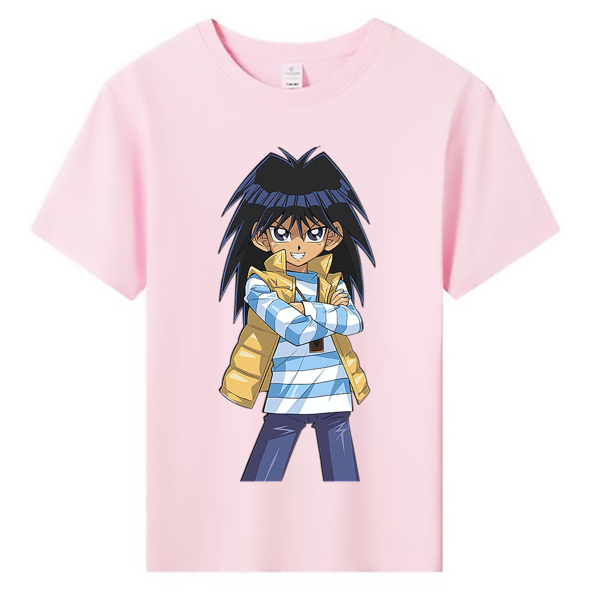 （画像用） 遊☆戯☆王 Yu-Gi-Oh! 綿100％キッズTシャツ（フロントプリント）