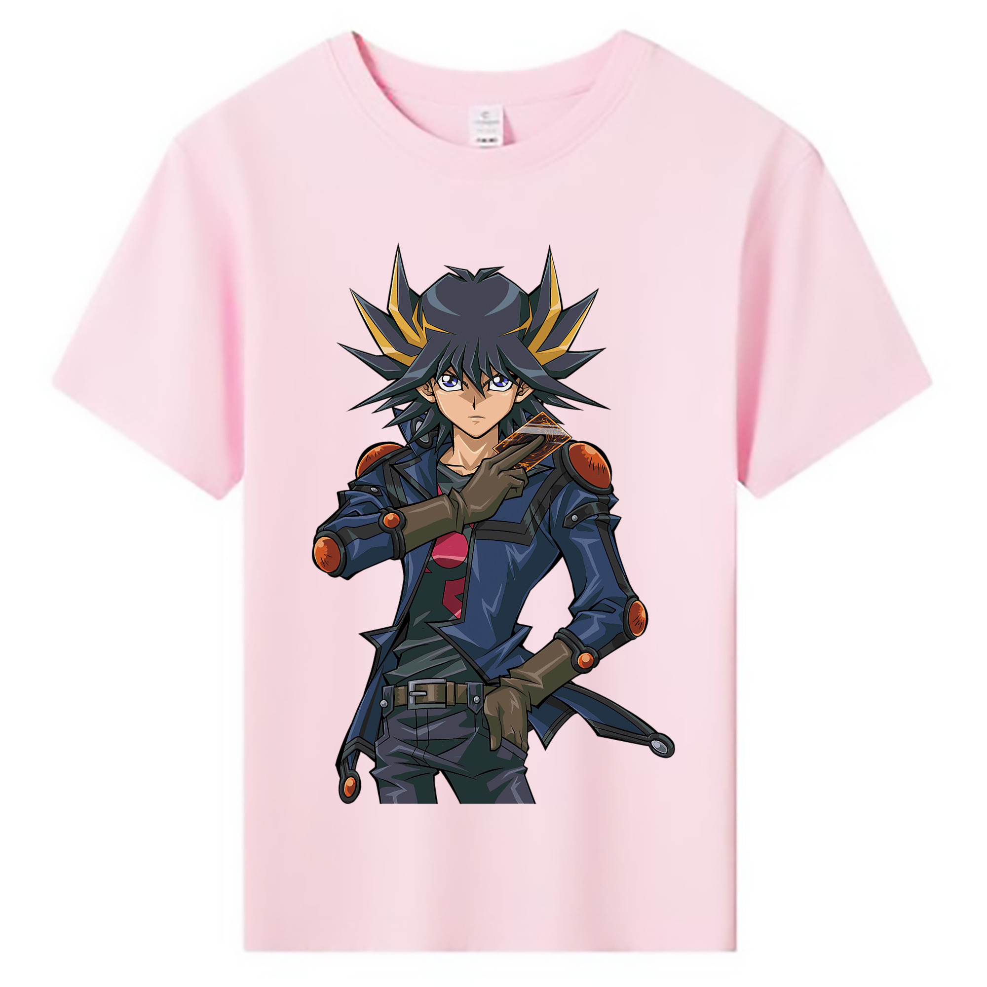 （画像用） 遊☆戯☆王 Yu-Gi-Oh! 綿100％キッズTシャツ（フロントプリント）