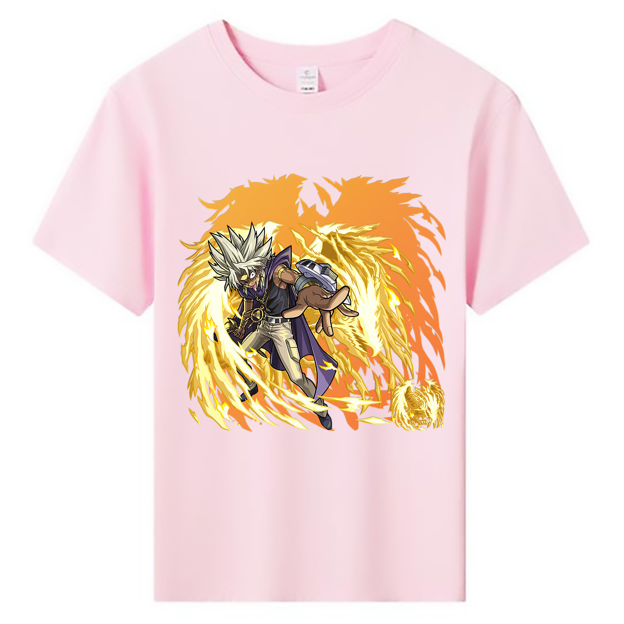 （画像用） 遊☆戯☆王 Yu-Gi-Oh! 綿100％キッズTシャツ（フロントプリント）